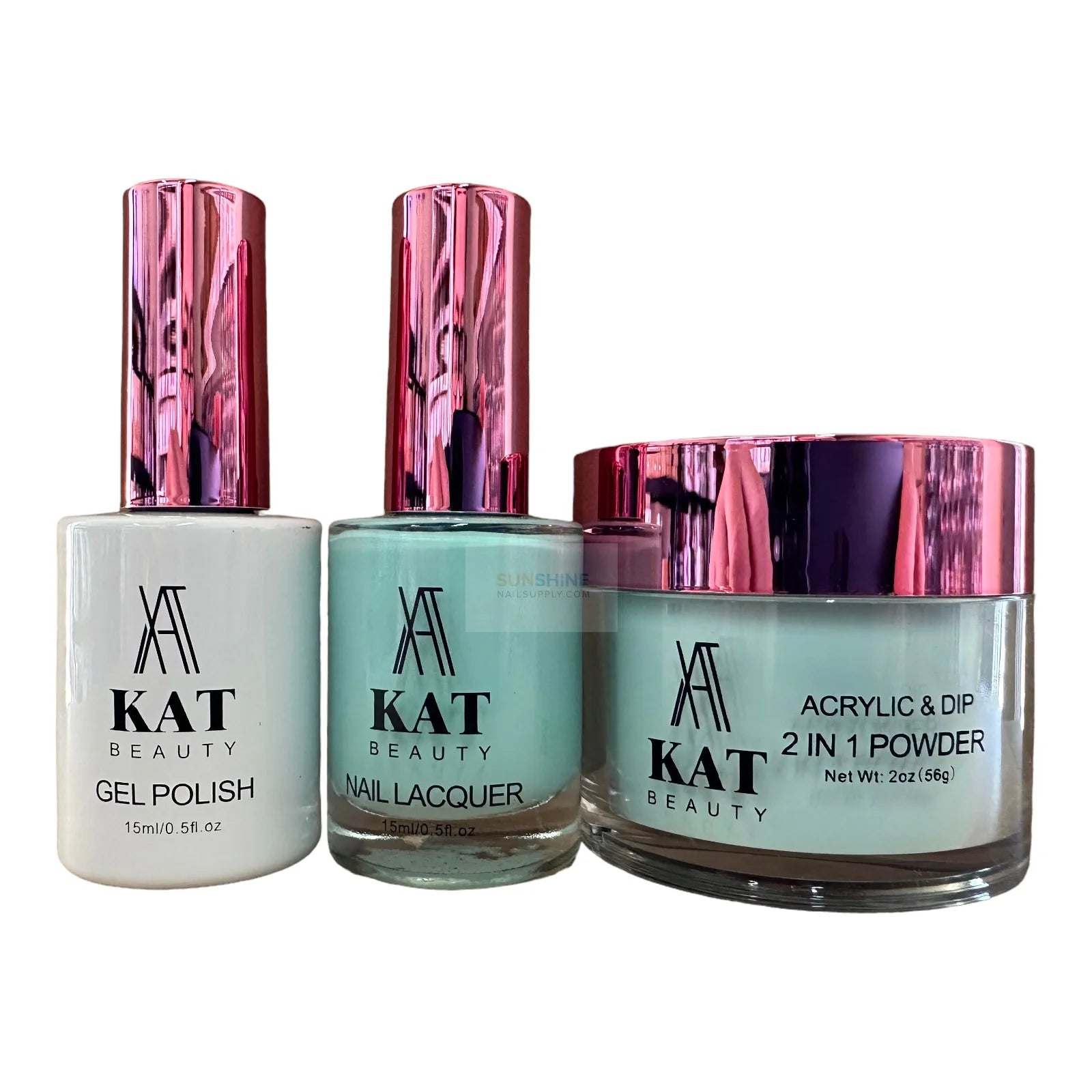 KAT Beauty UV/LED Soak Off Gel Polish 3-in-1 Set #095