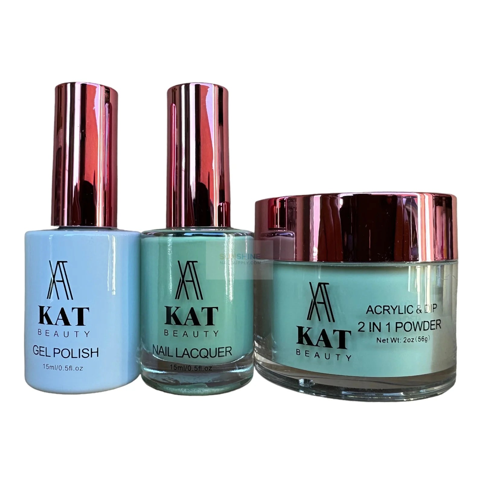 KAT Beauty UV/LED Soak Off Gel Polish 3-in-1 Set #097