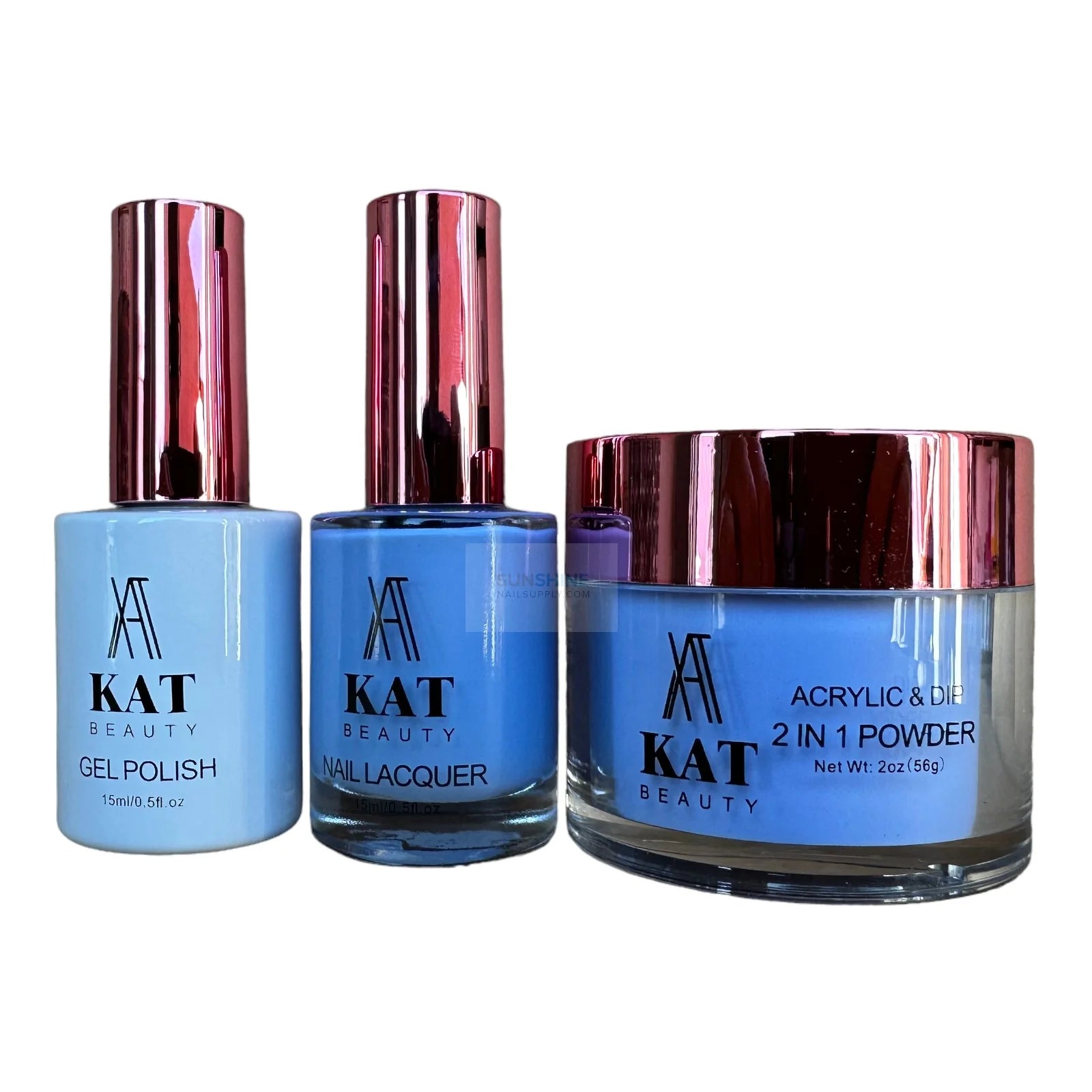 KAT Beauty UV/LED Soak Off Gel Polish 3-in-1 Set #098