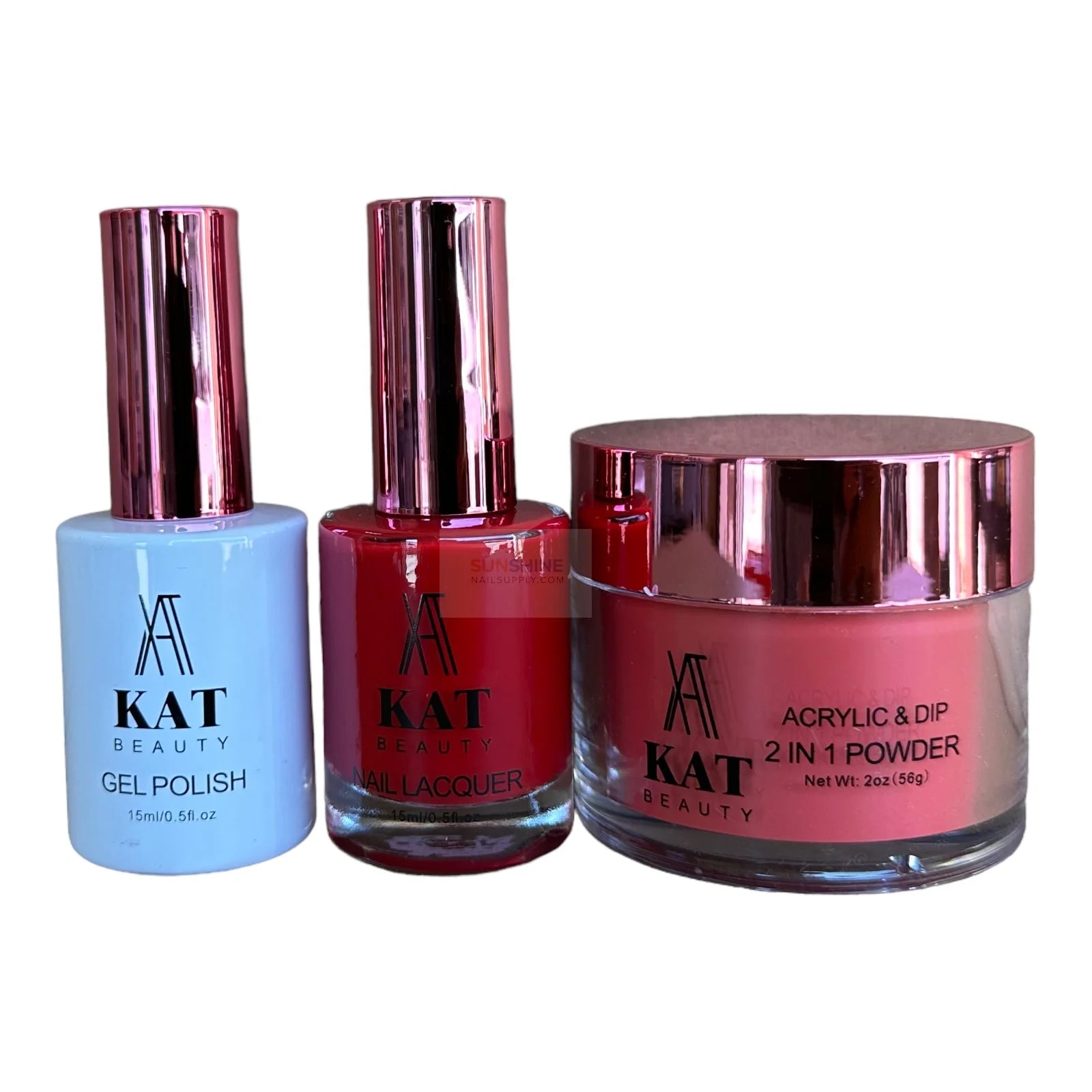 KAT Beauty UV/LED Soak Off Gel Polish 3-in-1 Set #144