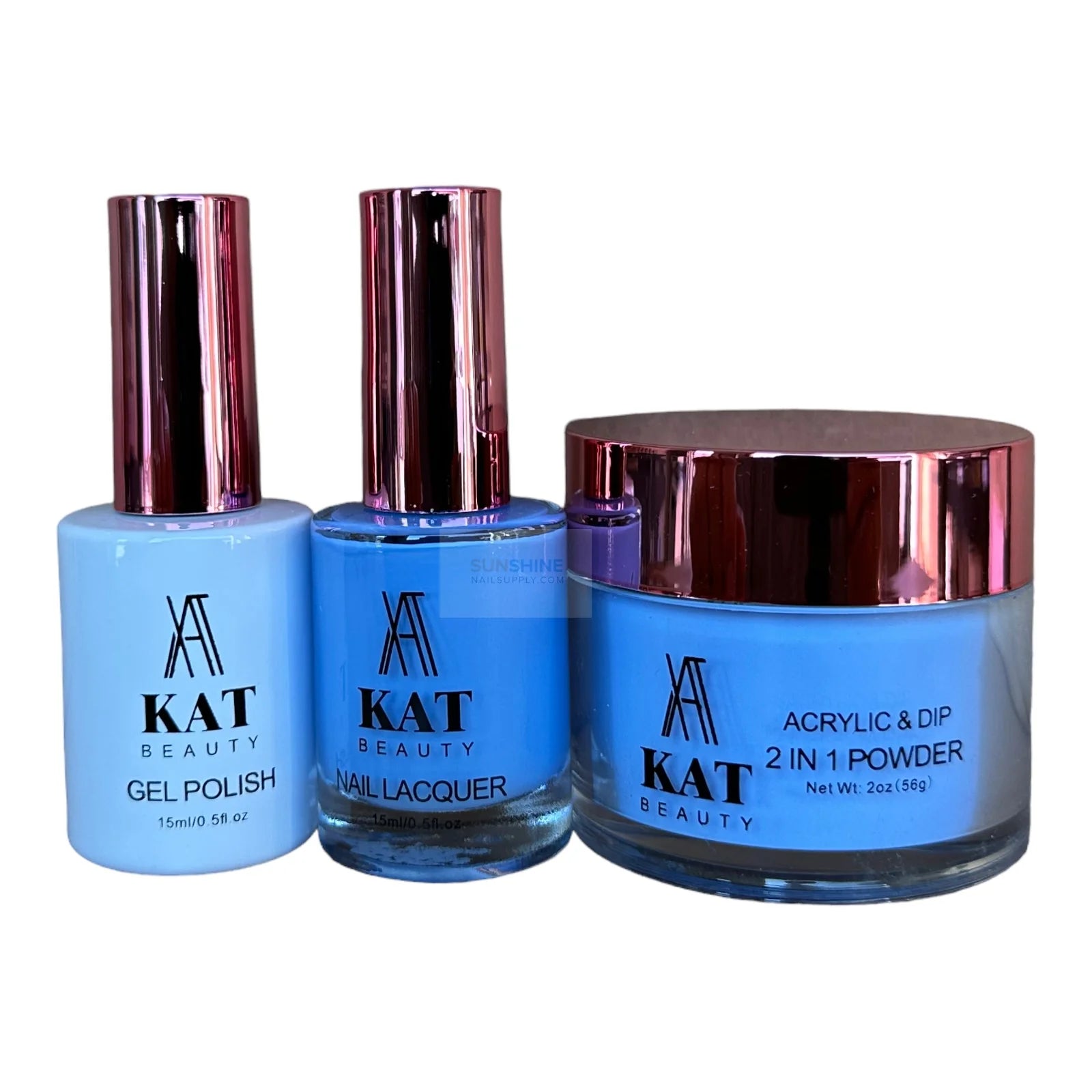 KAT Beauty UV/LED Soak Off Gel Polish 3-in-1 Set #147