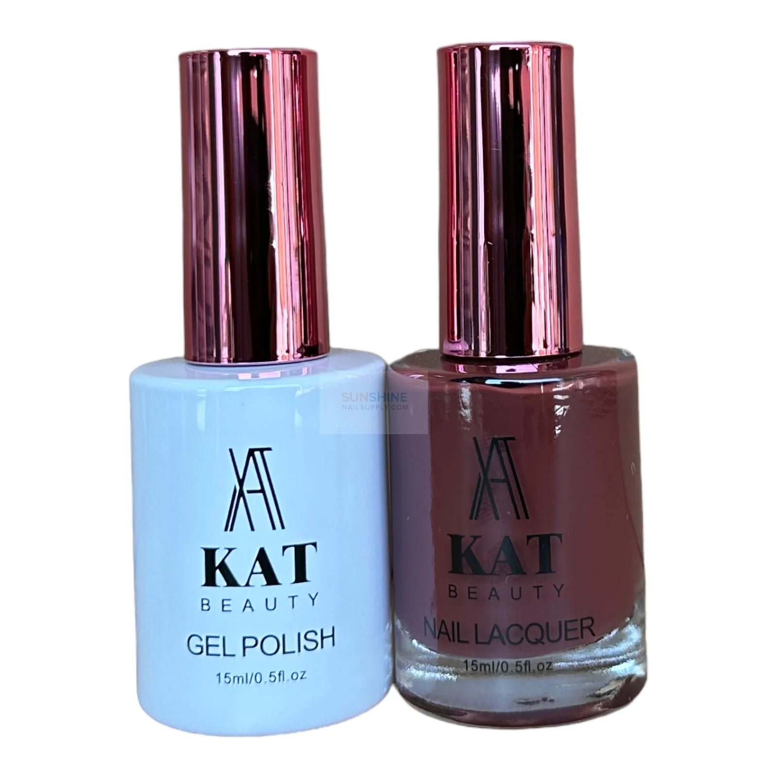 KAT UV/LED Soak Off Gel Polish 3in1 #166 - Elegant Mauve