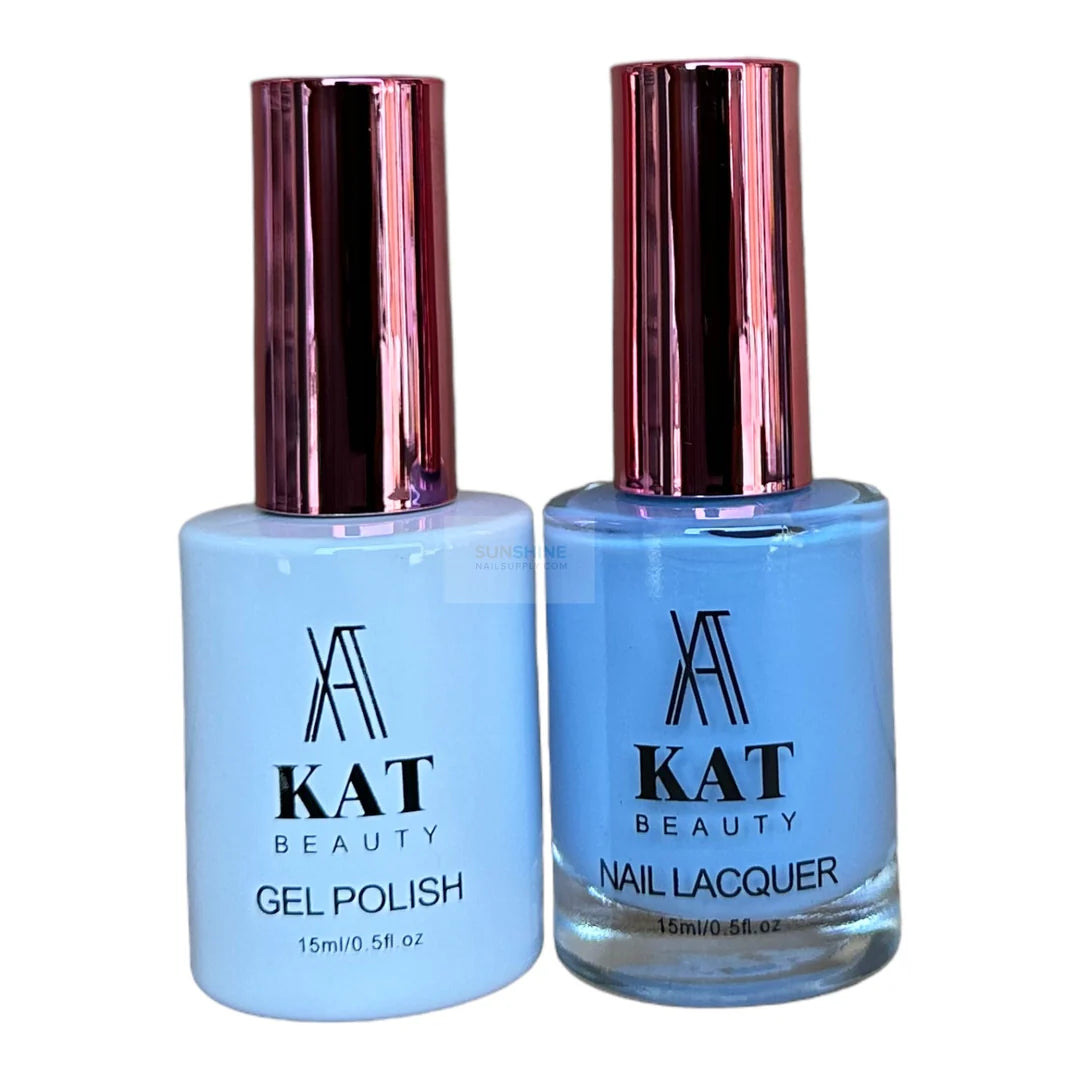 KAT UV/LED Soak Off Gel Polish 3in1 #172 - Sky Blue Nails