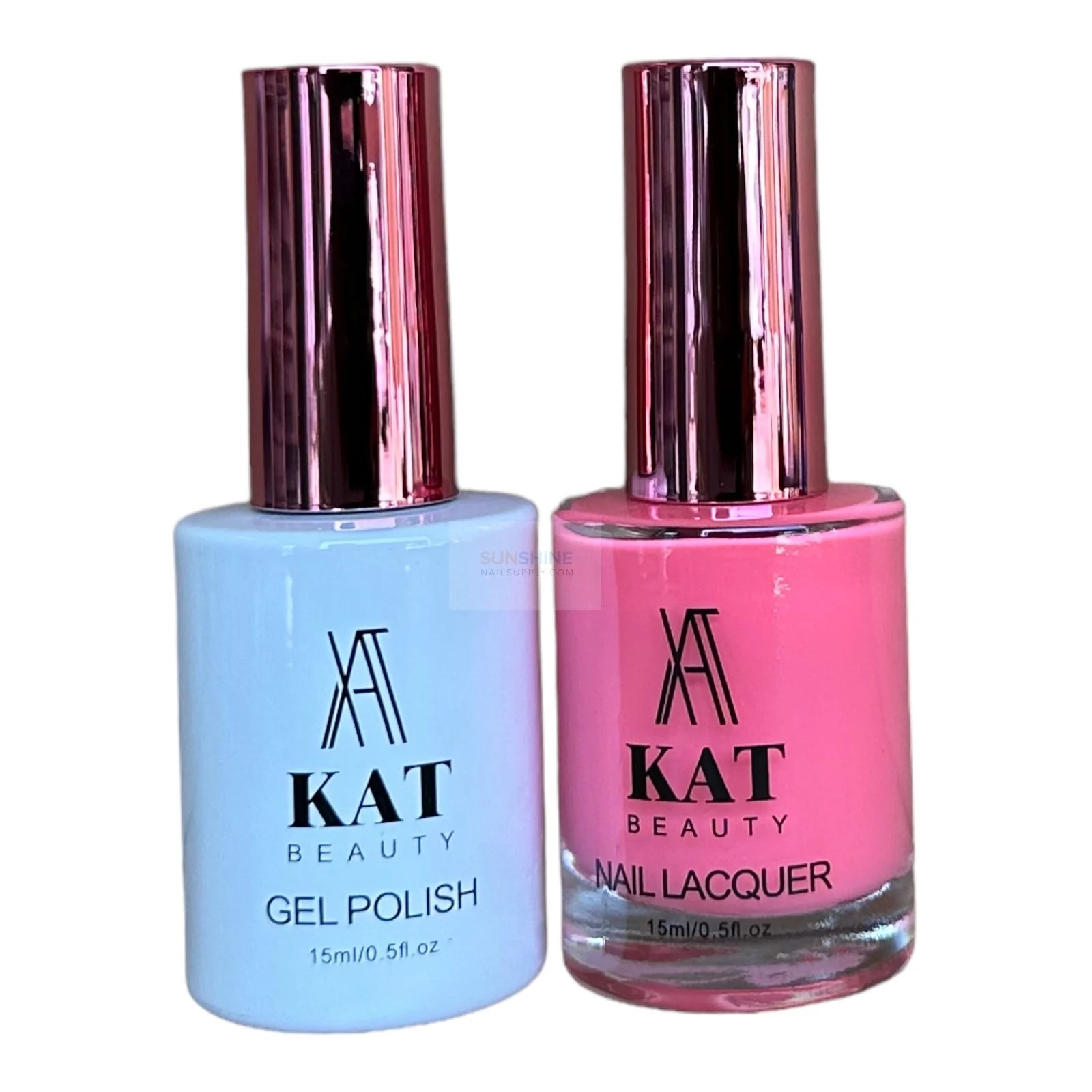 KAT UV/LED Soak Off Gel Polish 3in1 #182 - Vibrant Pink Nails
