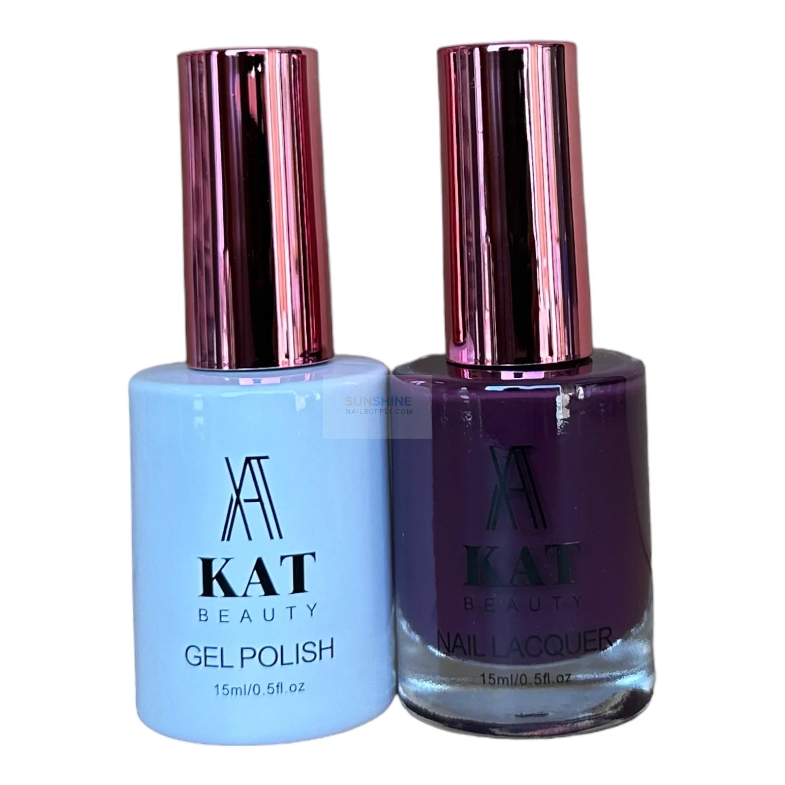 KAT UV/LED Soak Off Gel Polish 3in1 #193 - Deep Purple Nails