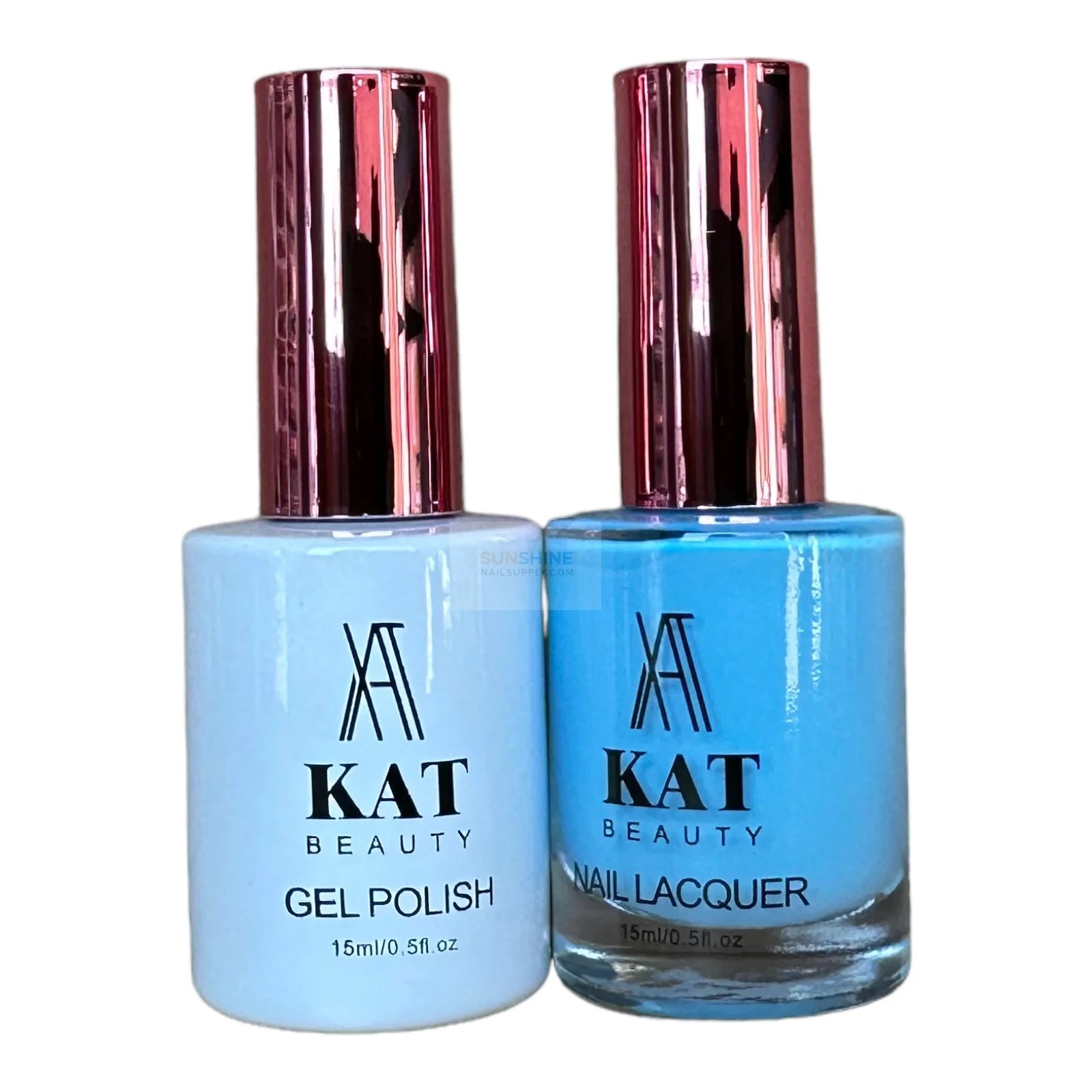 KAT UV/LED Soak Off Gel Polish 3in1 #196 - Sky Blue Nails