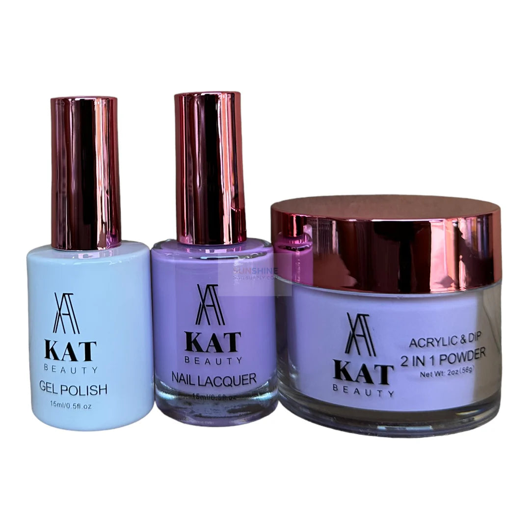 KAT UV/LED Soak Off Gel Polish 3in1 #198 - Long-Lasting