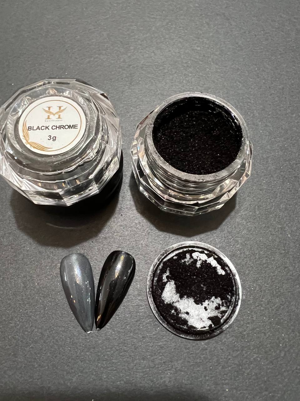 Hang Black Chrome #3 – 3g Mirror Nail Powder