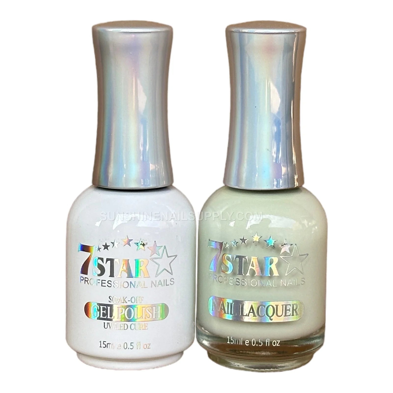 #474 - 7 Star UV/LED Soak Off Gel Polish 3 in 1 | Light Green Set
