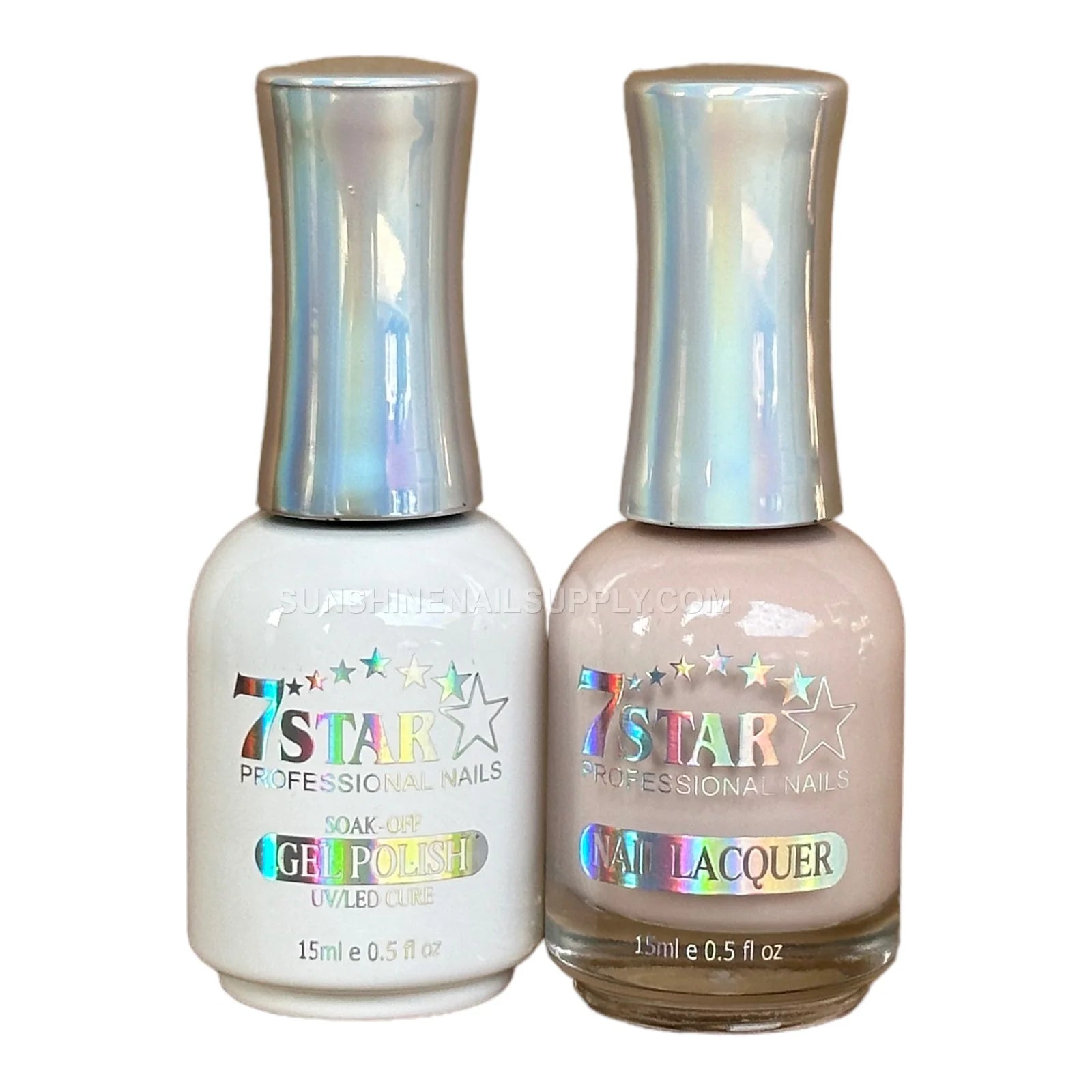 #476 - 7 Star UV/LED Soak Off Gel Polish 3 in 1 | Nude Set