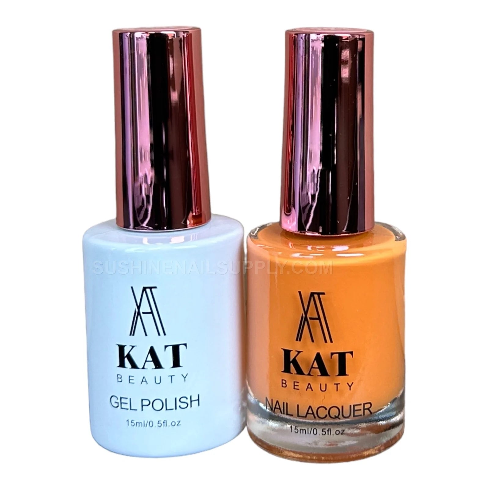 KAT UV/LED Soak Off Gel Polish 3in1 #221 - Orange Glow