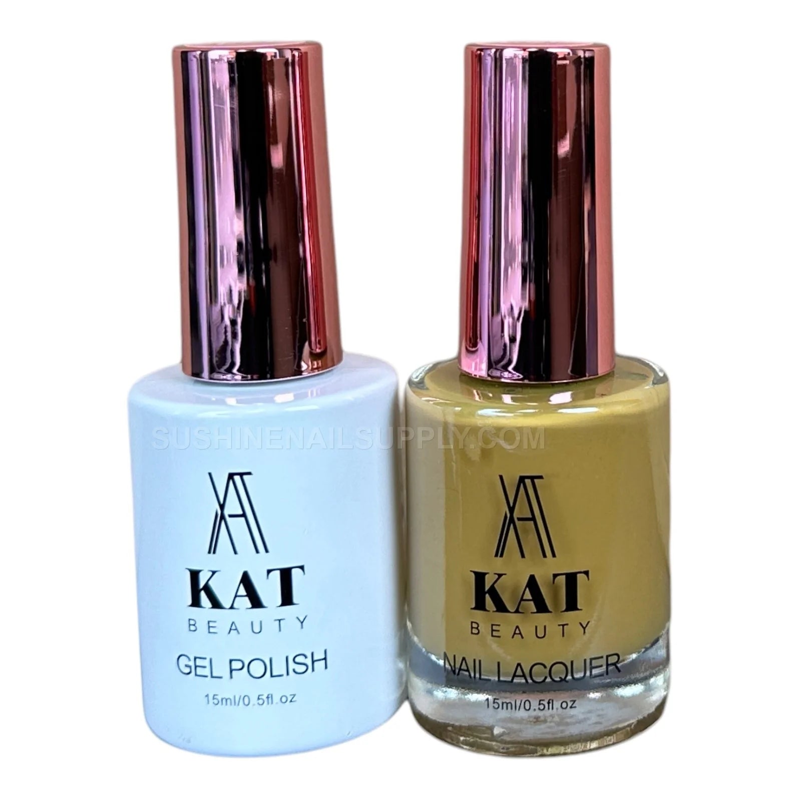 KAT UV/LED Soak Off Gel Polish 3in1 #222 - Yellow Glow