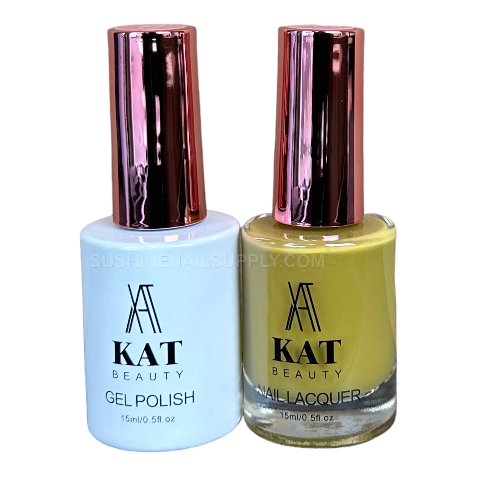 KAT UV/LED Soak Off Gel Polish 3in1 #223 - Mustard Yellow