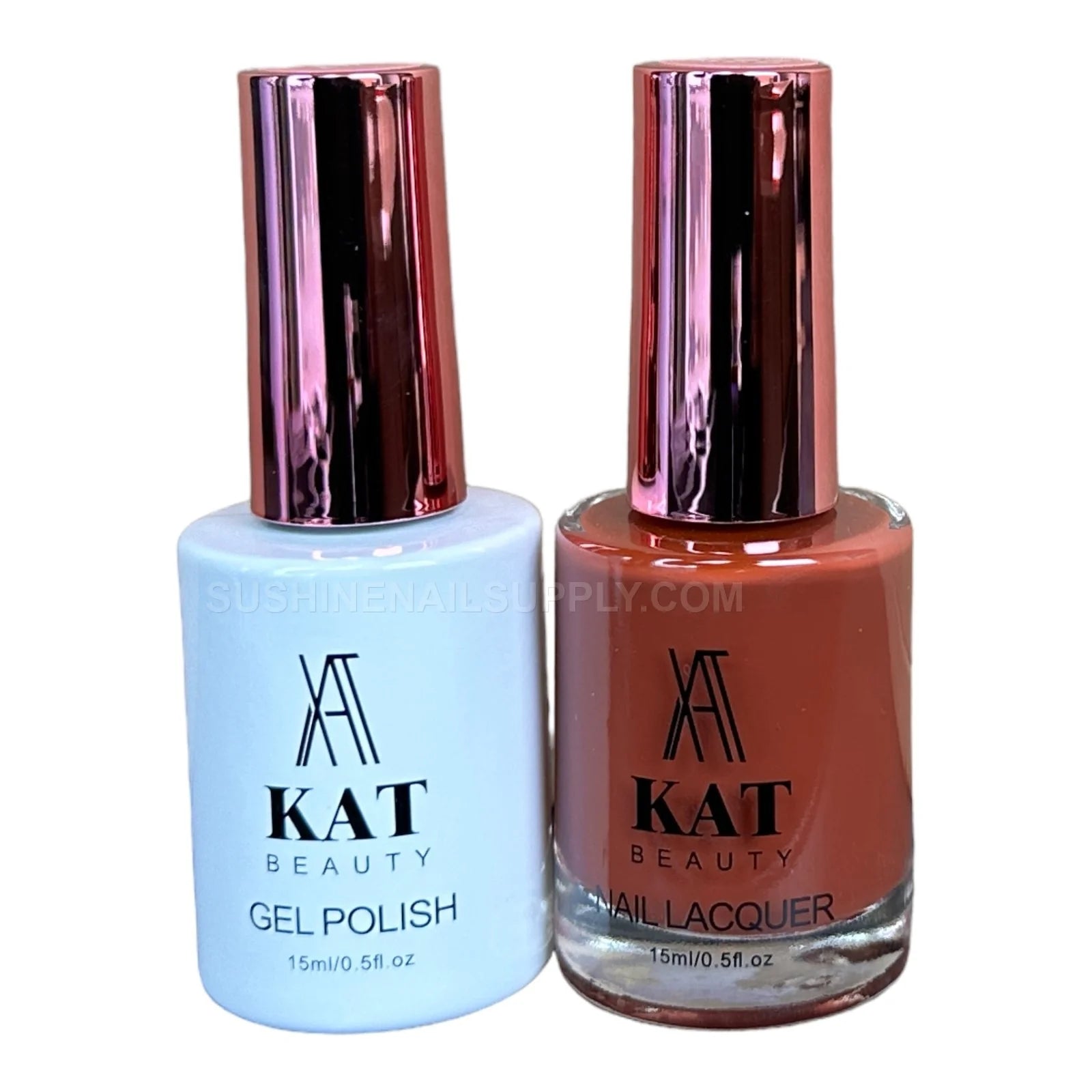 KAT UV/LED Soak Off Gel Polish 3in1 #225 - Coral Red