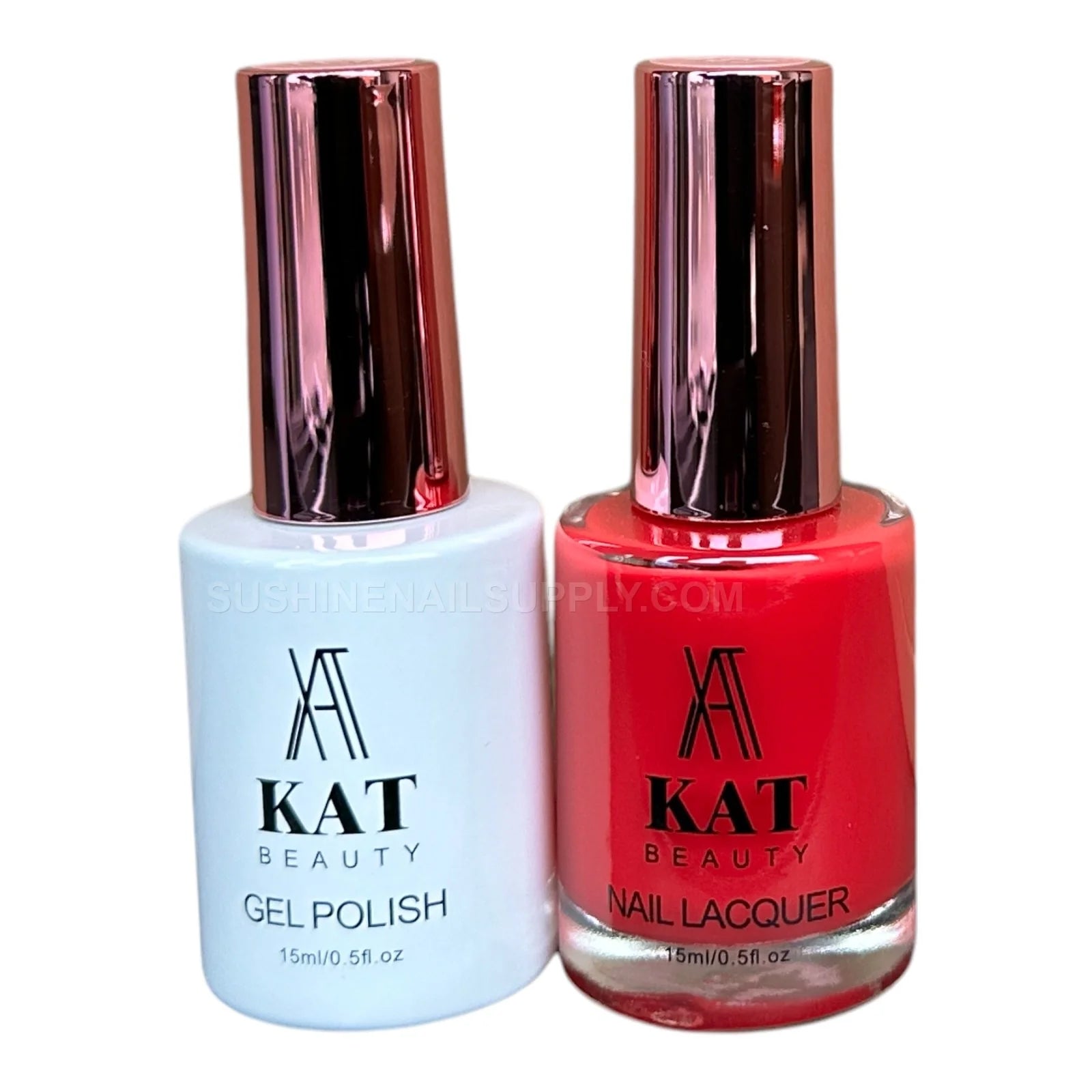 KAT UV/LED Soak Off Gel Polish 3in1 #231 - Bright Coral