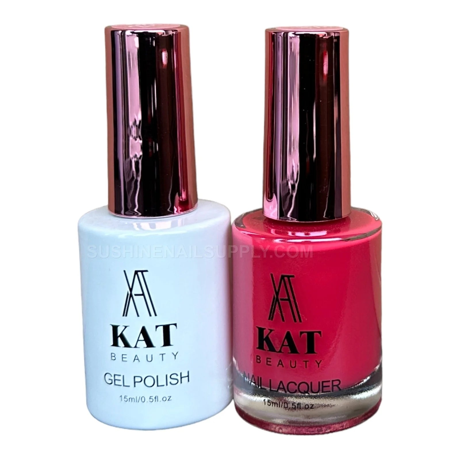 KAT UV/LED Soak Off Gel Polish 3in1 #232 - Bold Pink