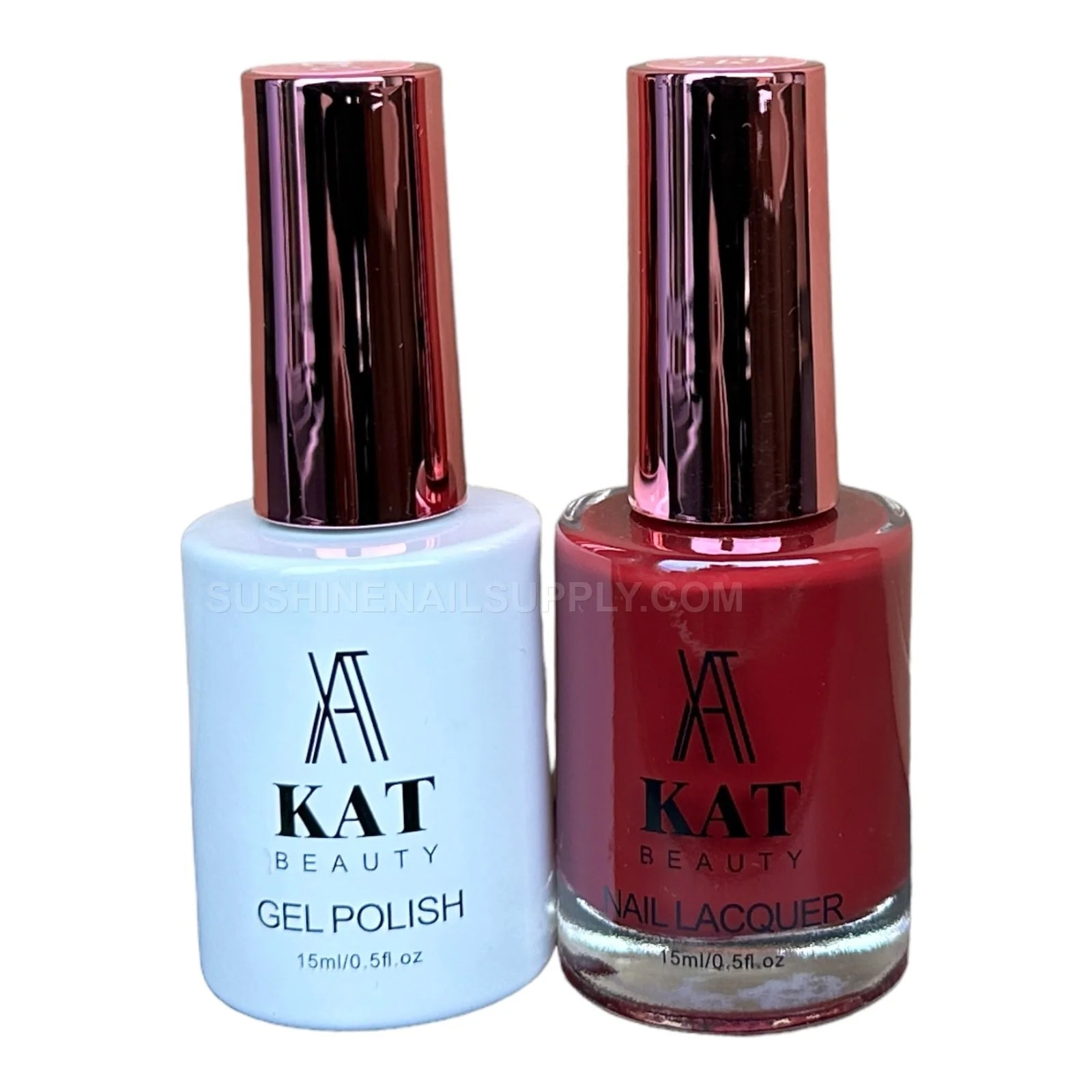 KAT UV/LED Soak Off Gel Polish 3in1 #247 - Bright Red