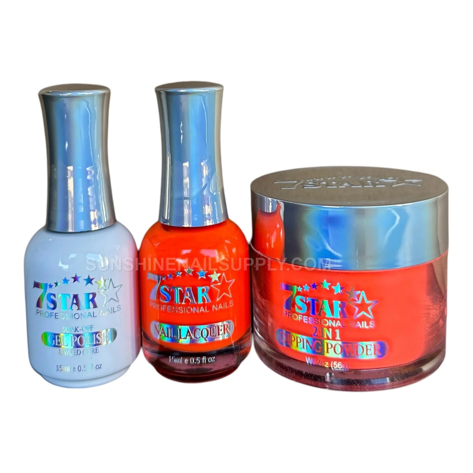 #10 - 7 Star UV/LED Soak Off Gel Polish 3-in-1, Gel, Lacquer & Powder