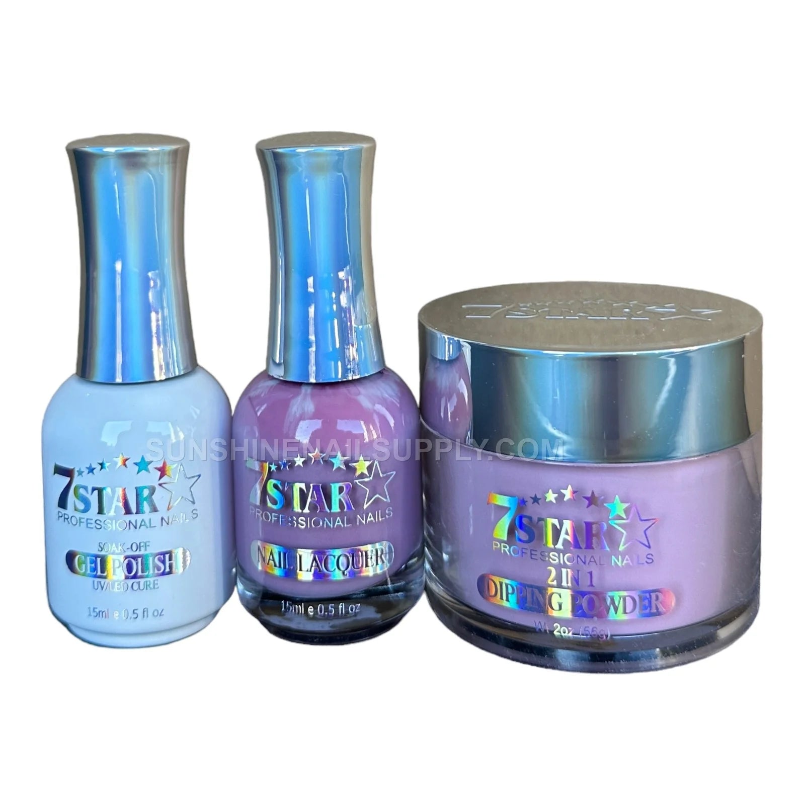 #12 - 7 Star UV/LED Soak Off Gel Polish 3-in-1, Gel, Lacquer & Powder