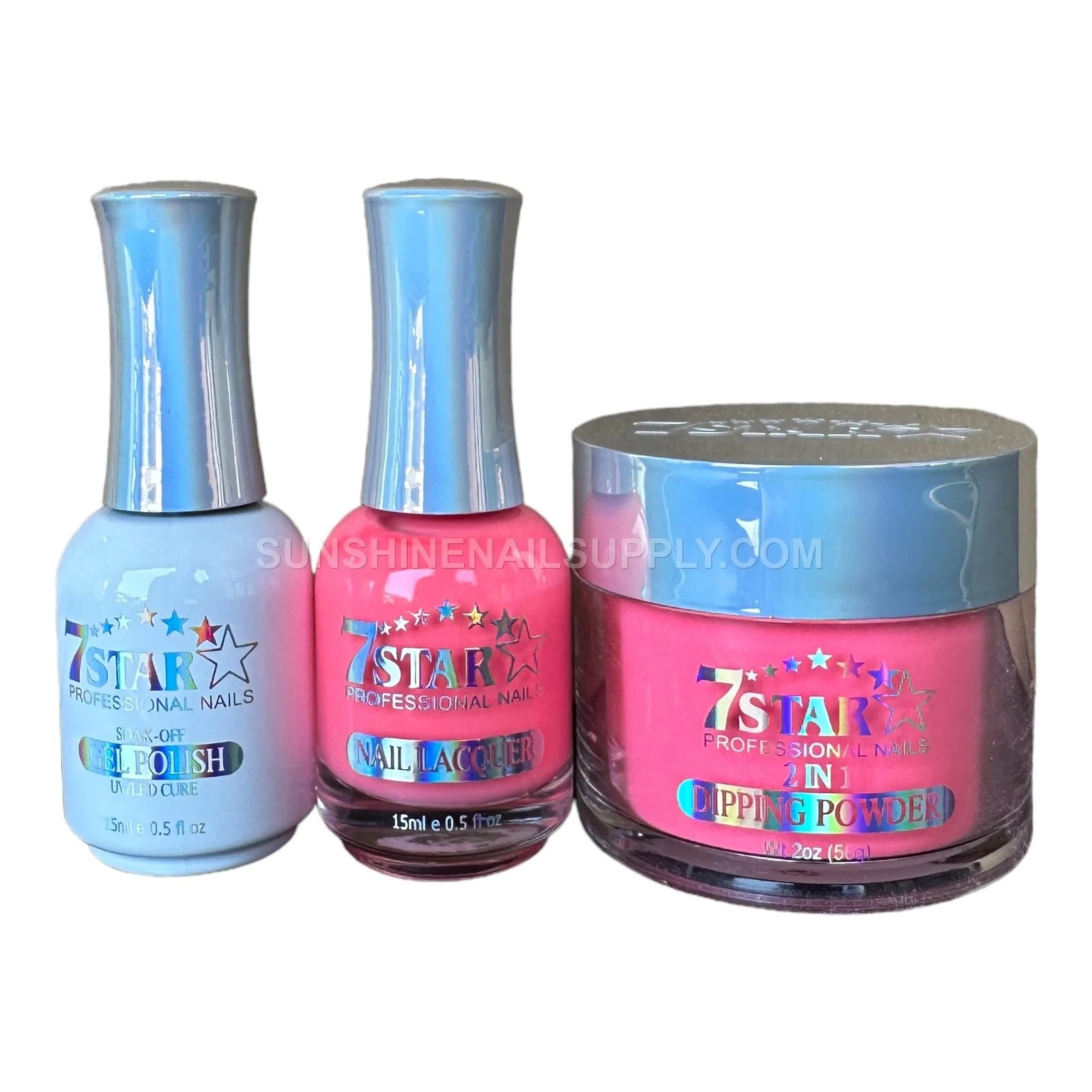 #15 - 7 Star UV/LED Soak Off Gel Polish 3-in-1, Gel, Lacquer & Powder