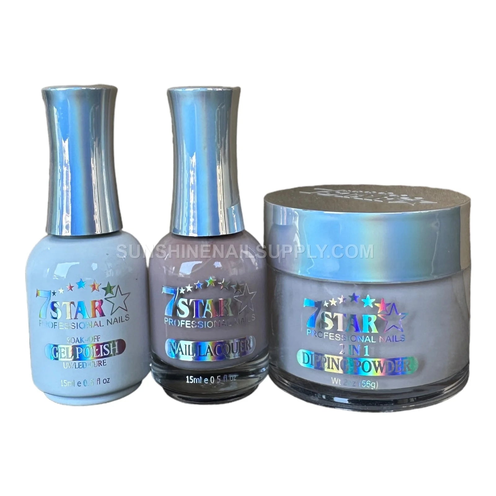 #21 -7 Star UV/LED Soak Off Gel Polish 3-in-1, Gel, Lacquer & Powder