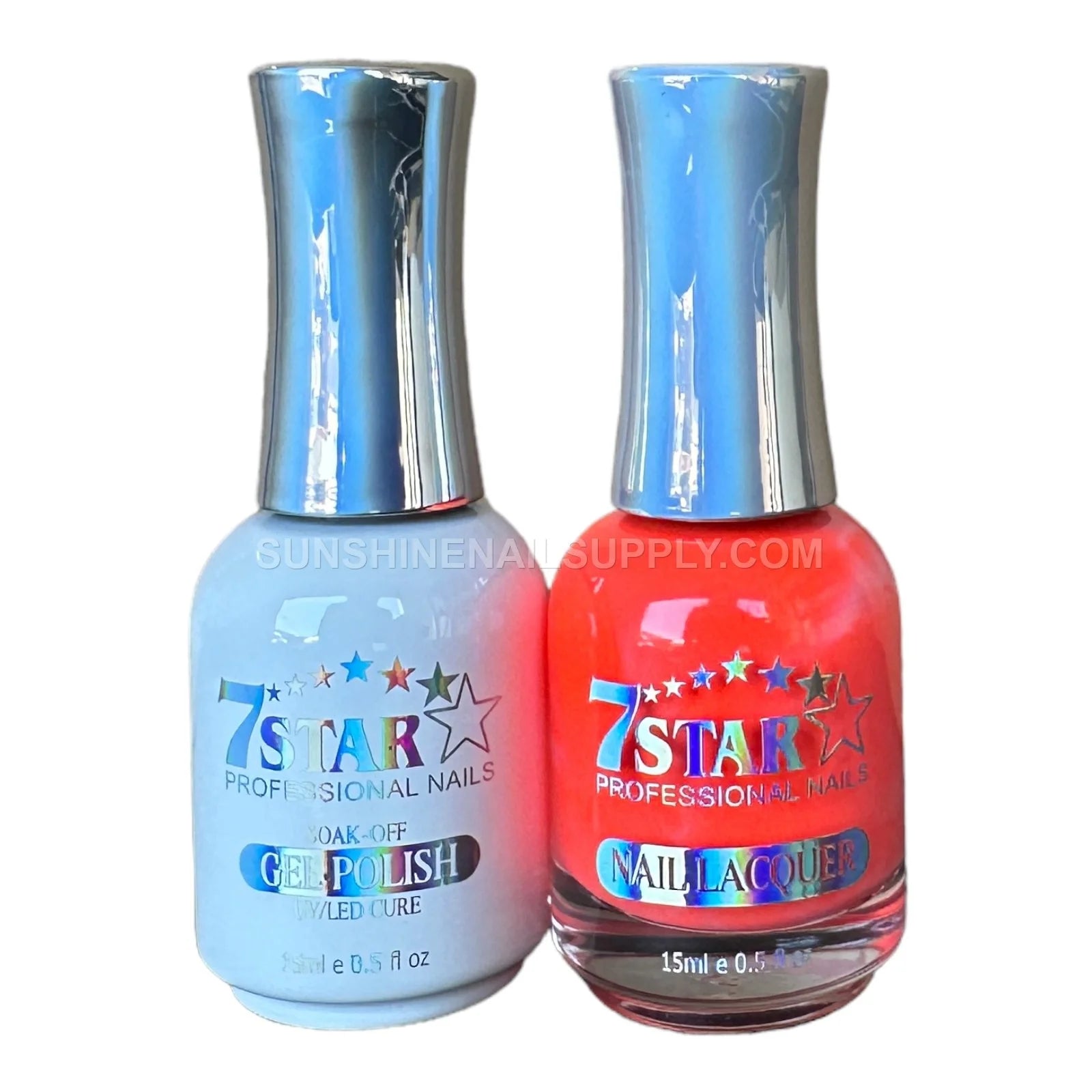 #28 -7 Star UV/LED Soak Off Gel Polish 3-in-1 Set, Gel, Lacquer & Powder