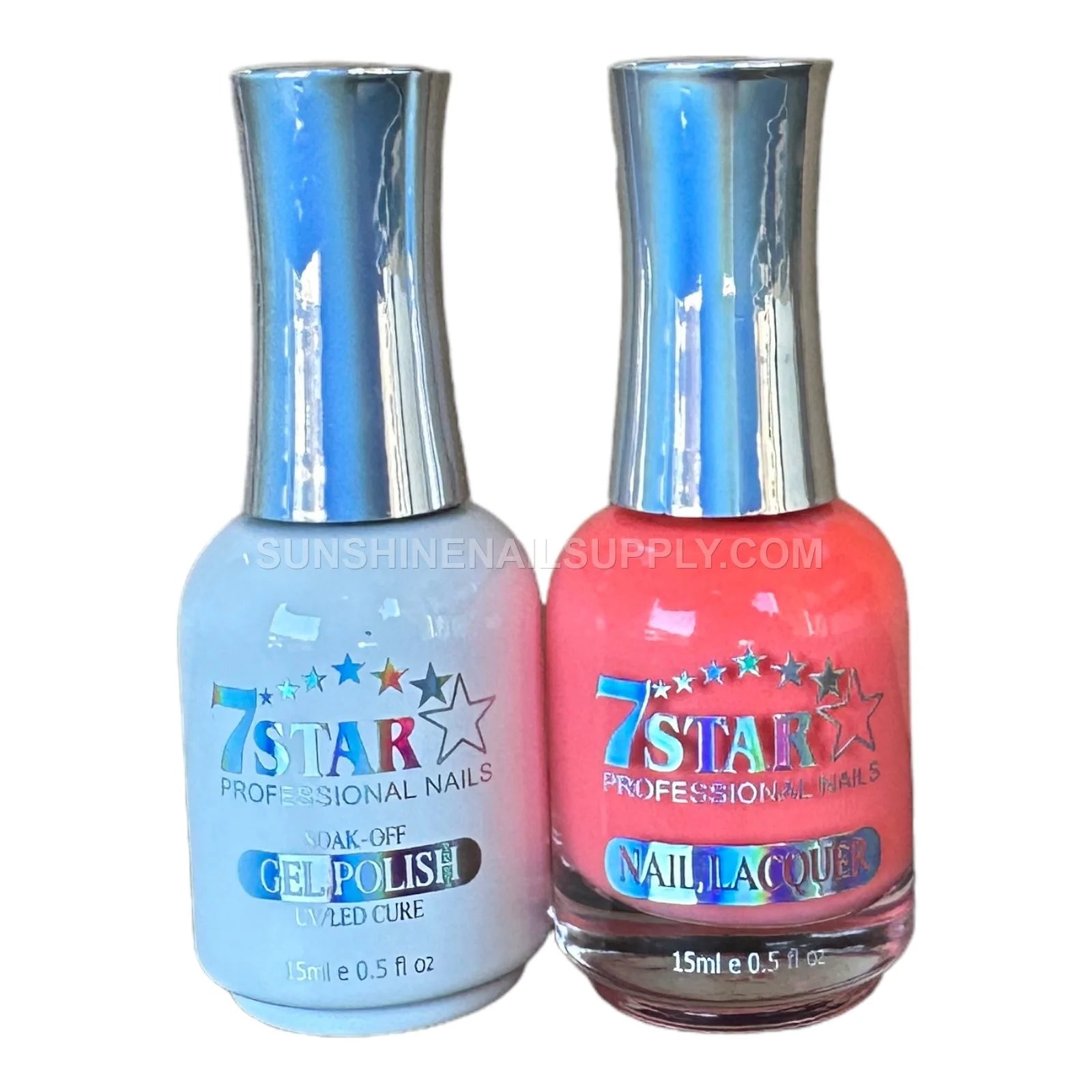 7 Star UV/LED Soak Off Gel Polish 3-in-1 Set, Gel, Lacquer & Powder