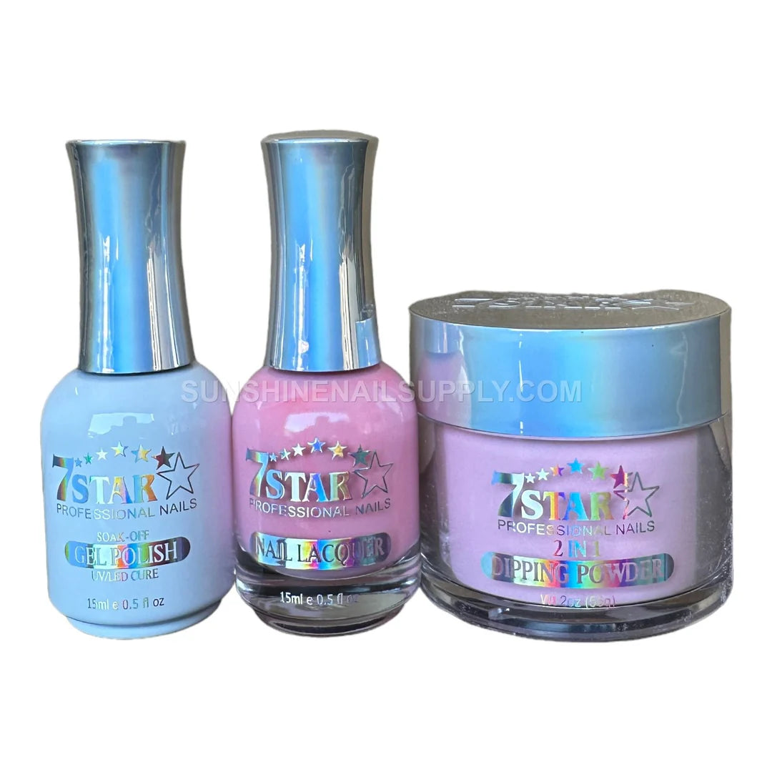 7 Star UV/LED Soak Off Gel Polish 3-in-1, Gel, Lacquer & Powder