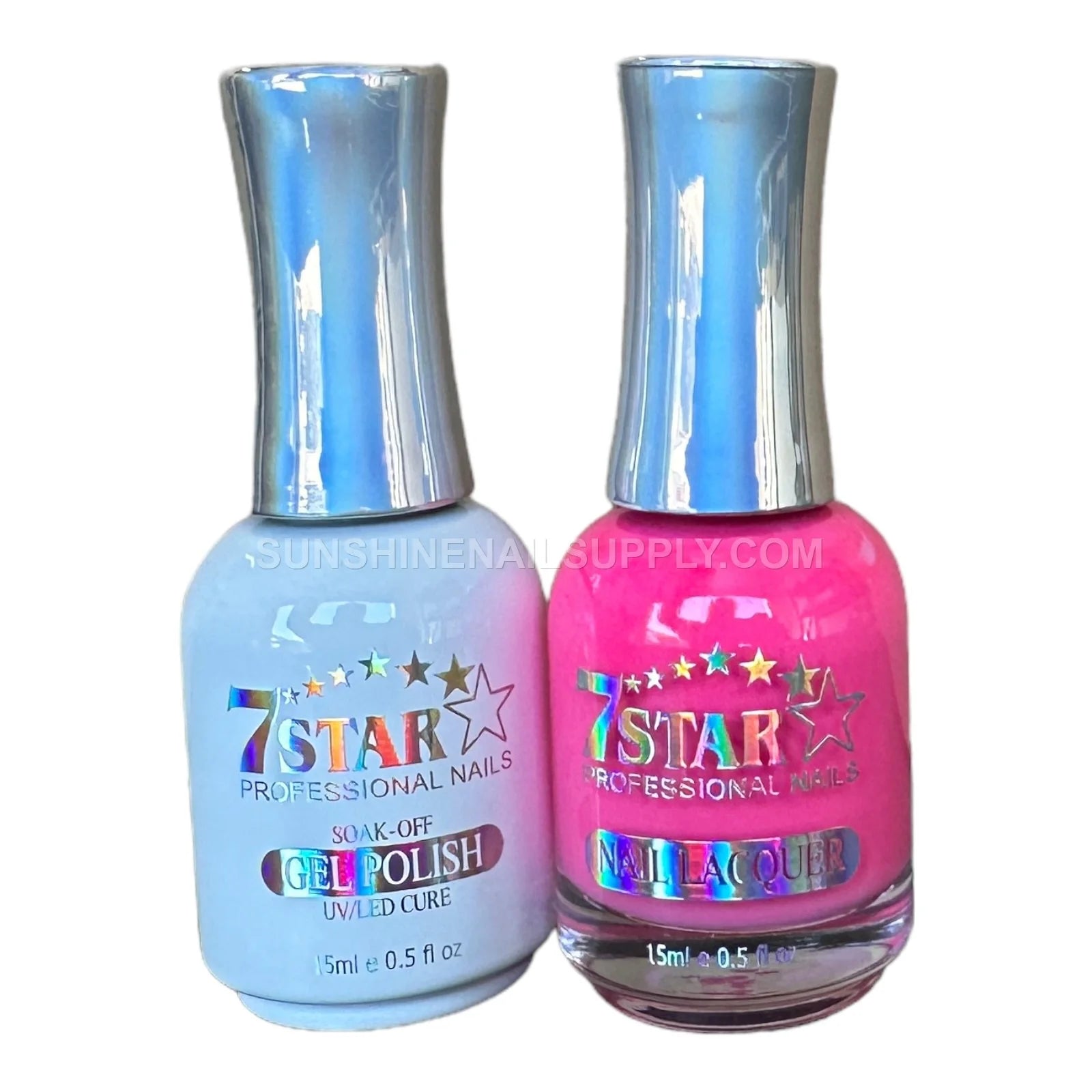 7 Star UV/LED Soak Off Gel Polish 3-in-1 Set, Gel, Lacquer & Powder