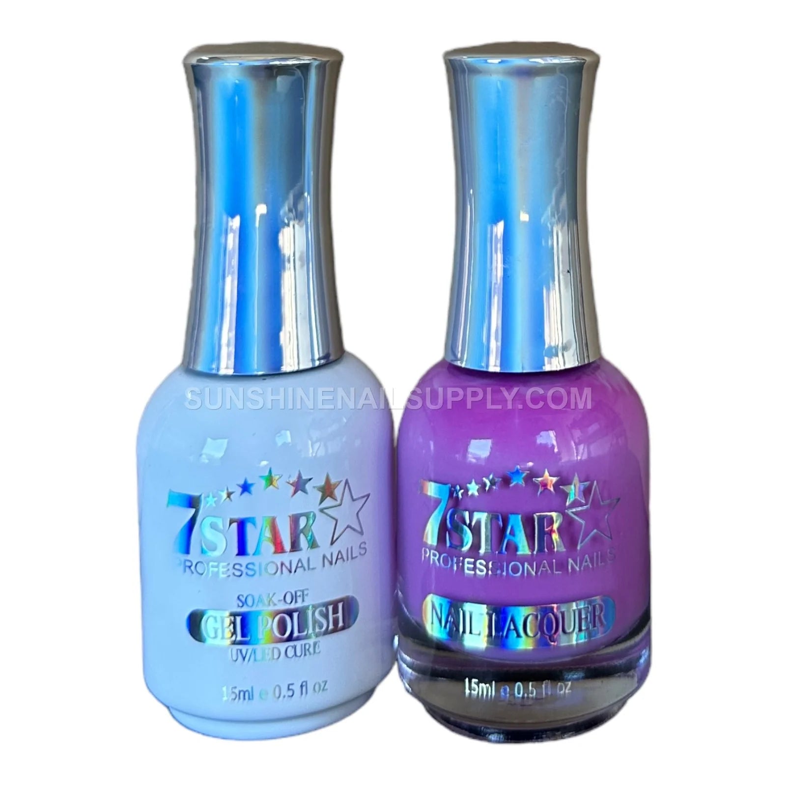 7 Star UV/LED Soak Off Gel Polish 3-in-1 Set, Gel, Lacquer & Powder