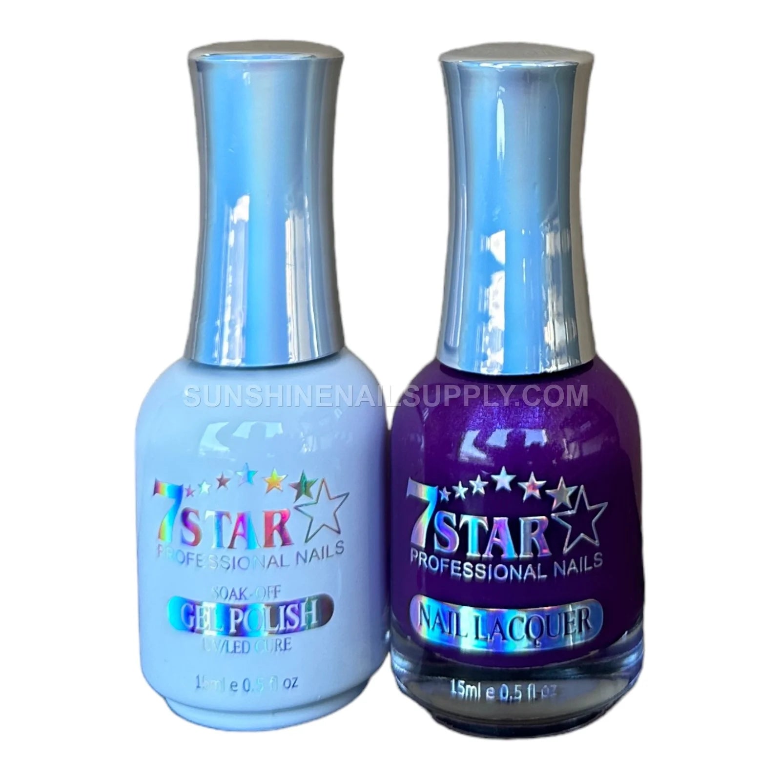 7 Star UV/LED Soak Off Gel Polish 3-in-1 Set, Gel, Lacquer & Powder