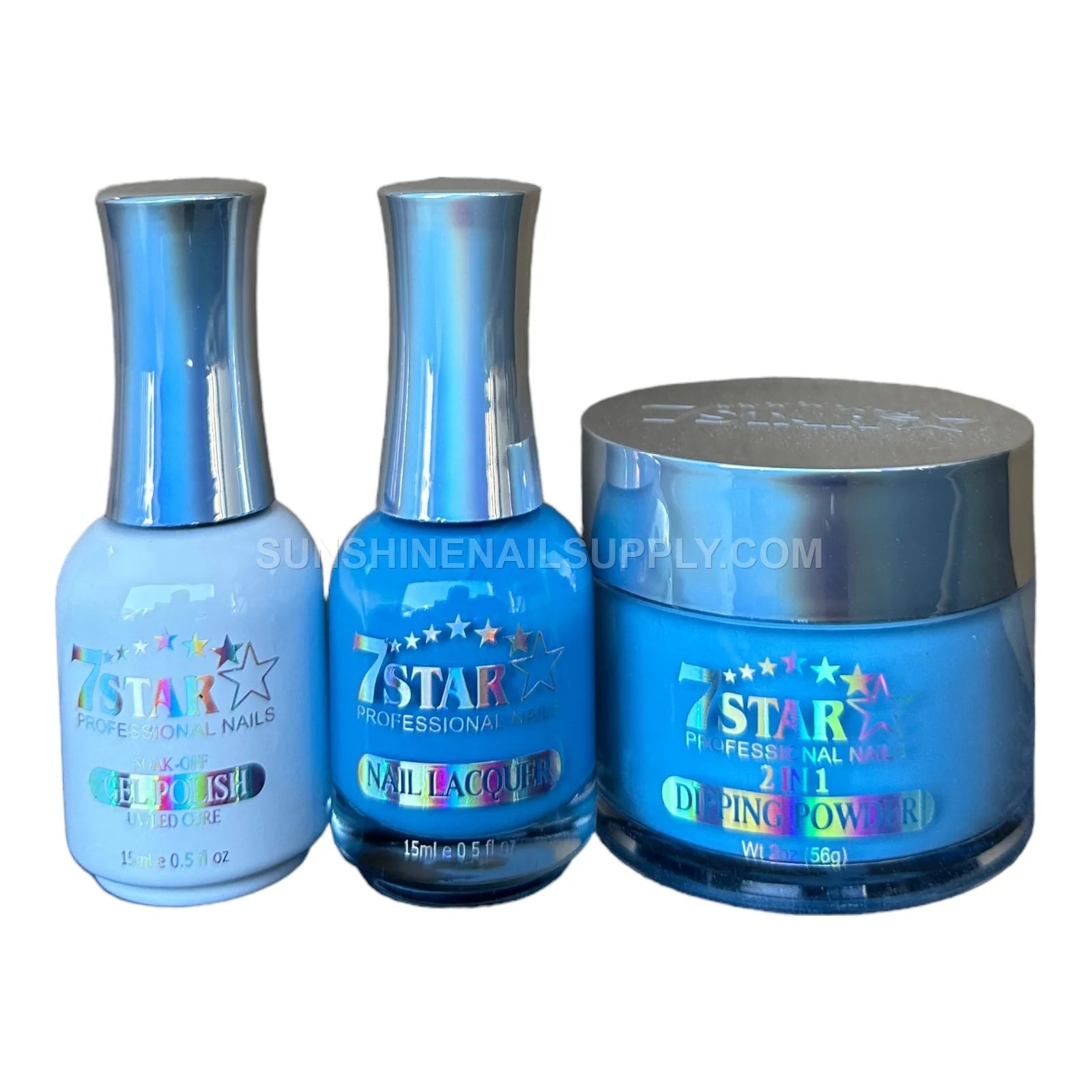 7 Star UV/LED Soak Off Gel Polish 3-in-1, Gel, Lacquer & Powder