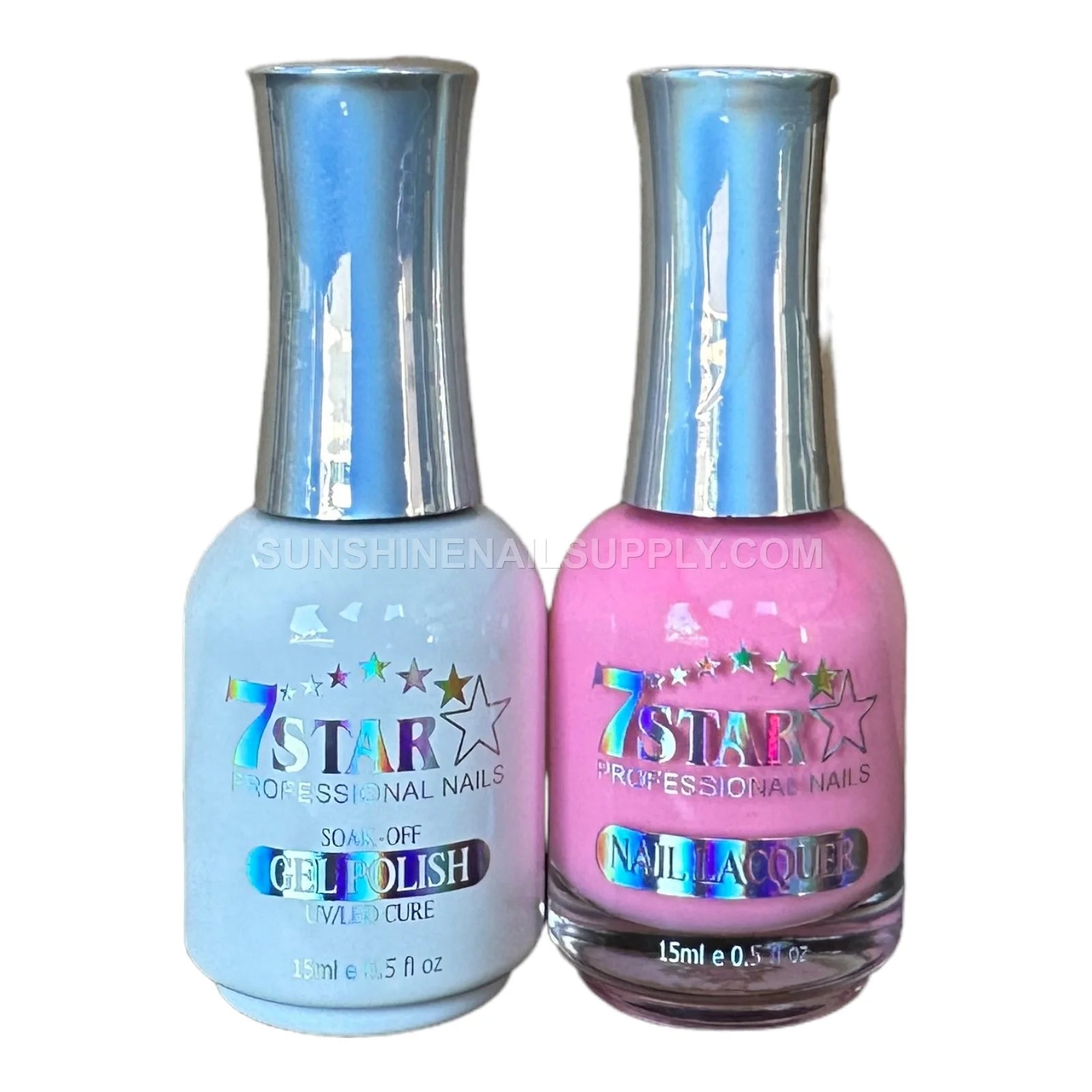 7 Star UV/LED Soak Off Gel Polish 3-in-1 Set, Gel, Lacquer & Powder