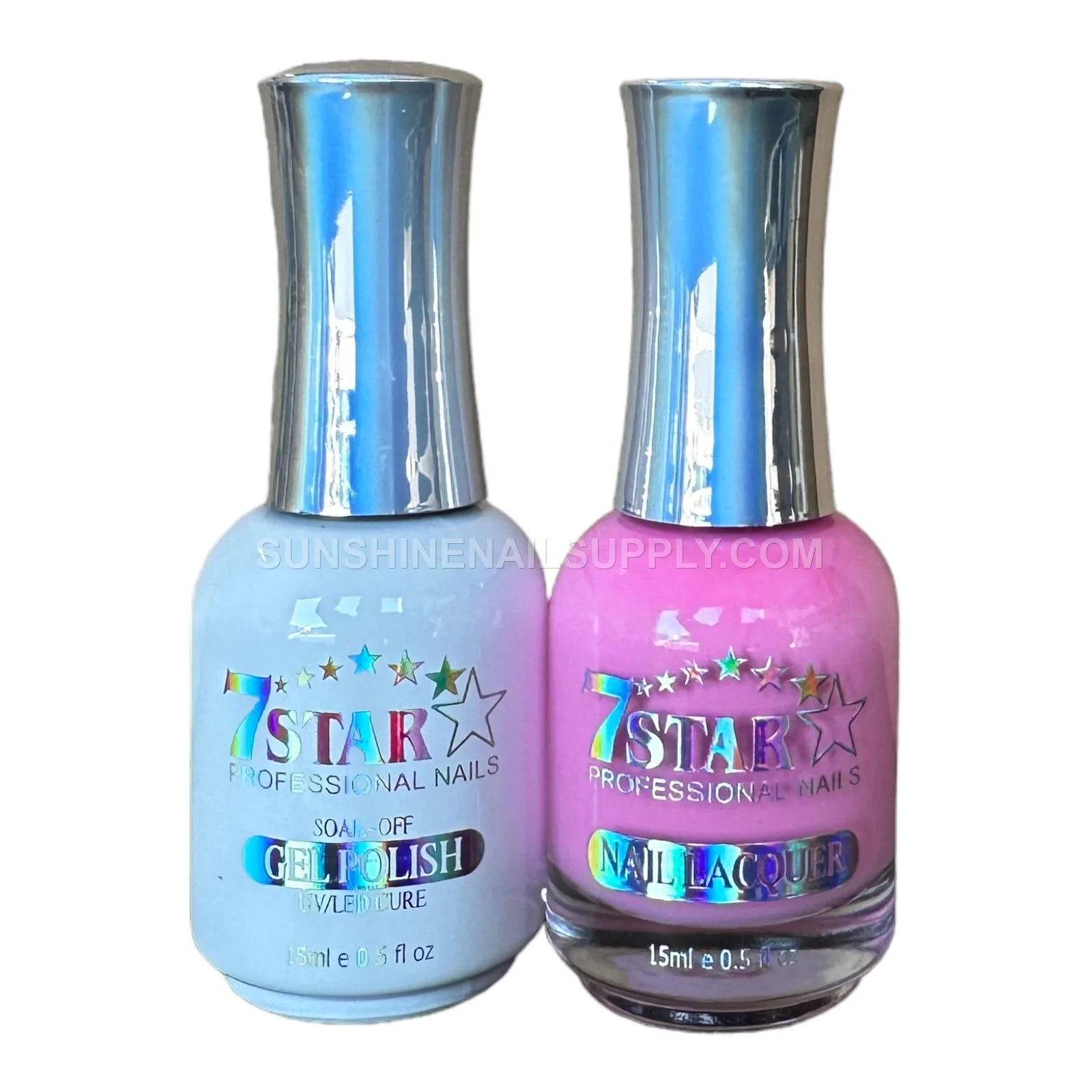 7 Star UV/LED Soak Off Gel Polish 3-in-1 Set, Gel, Lacquer & Powder