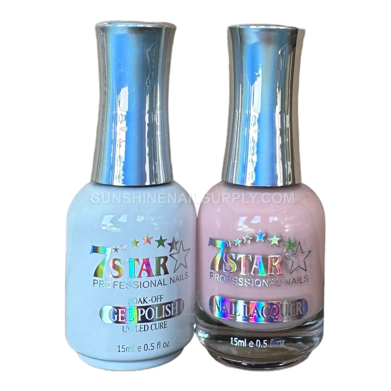 7 Star UV/LED Soak Off Gel Polish 3-in-1 Set, Gel, Lacquer & Powder