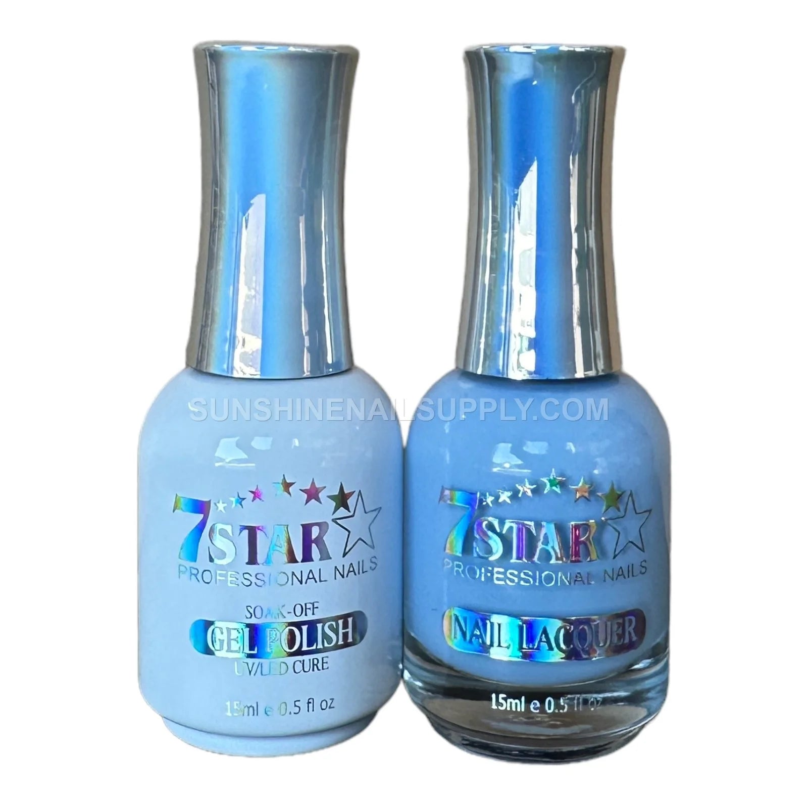7 Star UV/LED Soak Off Gel Polish 3-in-1 Set, Gel, Lacquer & Powder