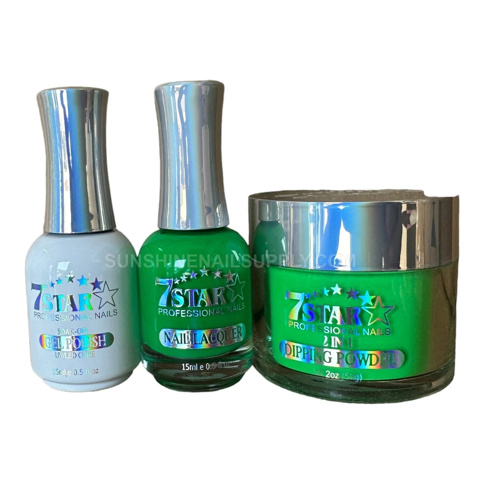 7 Star 3-in-1 UV/LED Gel Polish Set: Gel, Lacquer & Powder