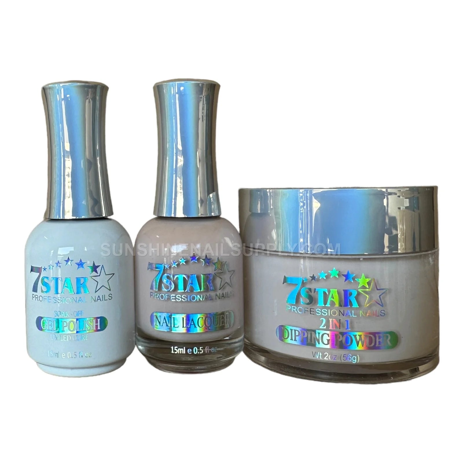 7 Star Gel 3-in-1 UV/LED Set – Gel Polish, Lacquer & Powder