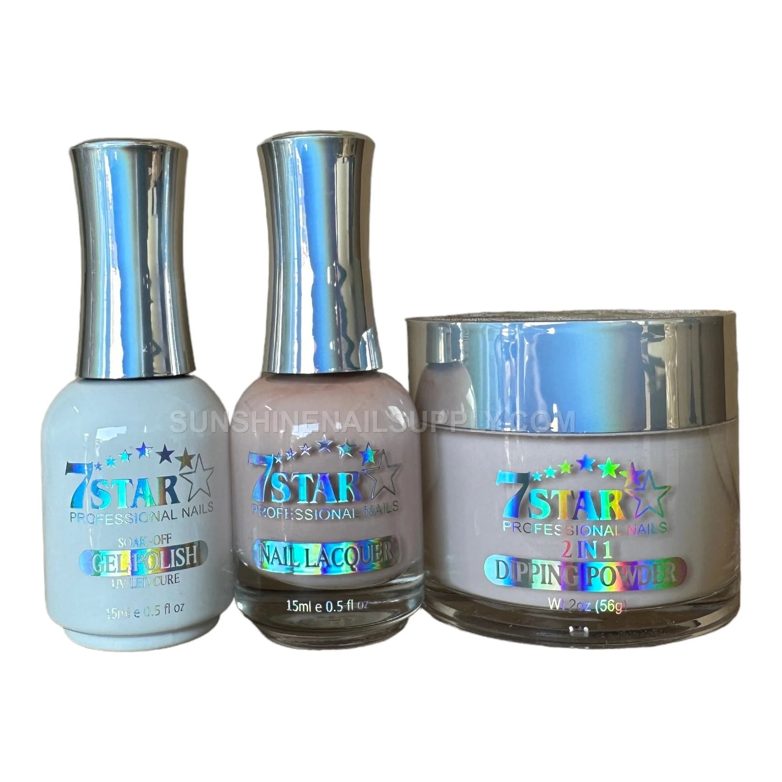 7 Star Gel 3-in-1 Set – Gel Polish, Lacquer & Dip Powder