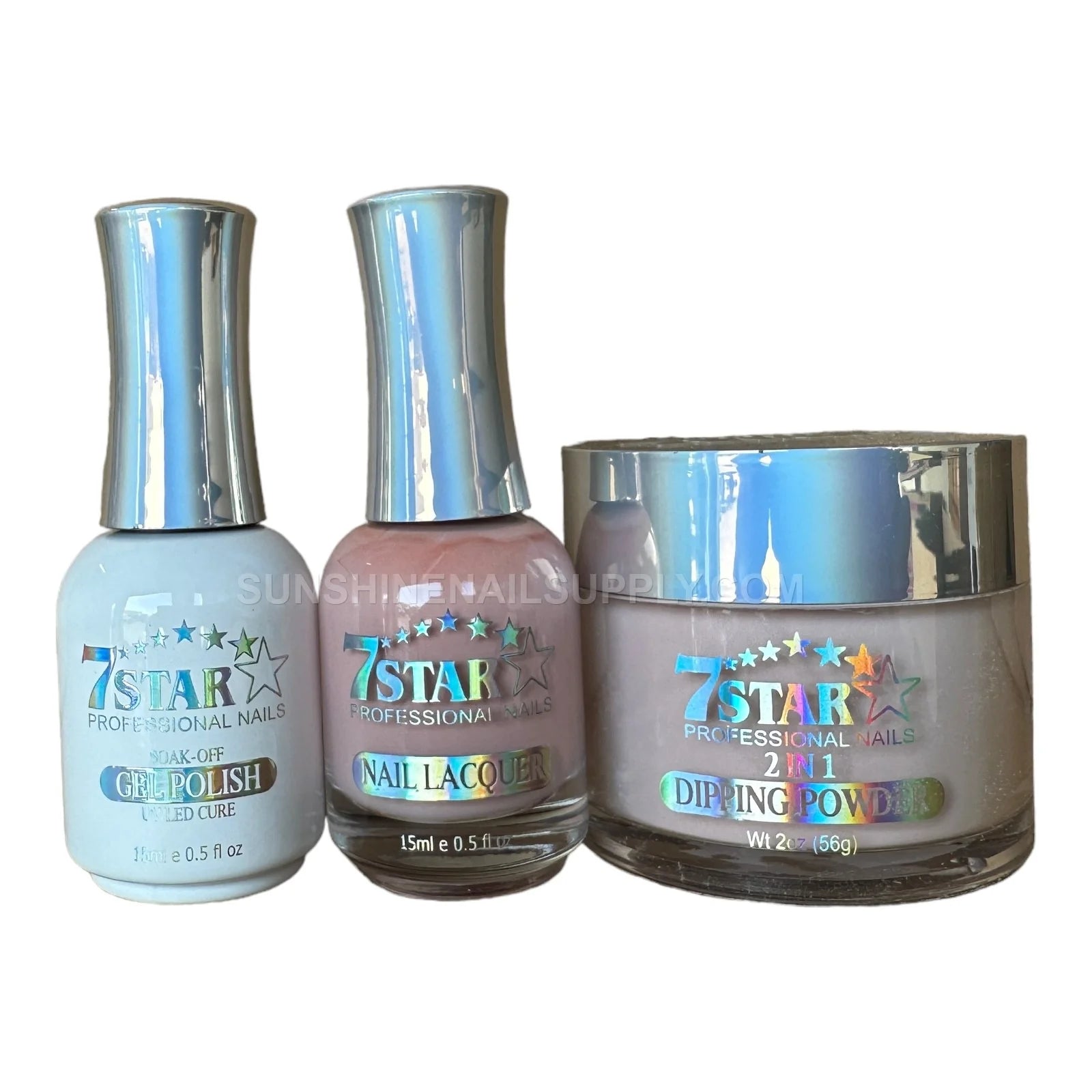 7 Star Gel 3-in-1 Set – Gel Polish, Lacquer & Dip Powder
