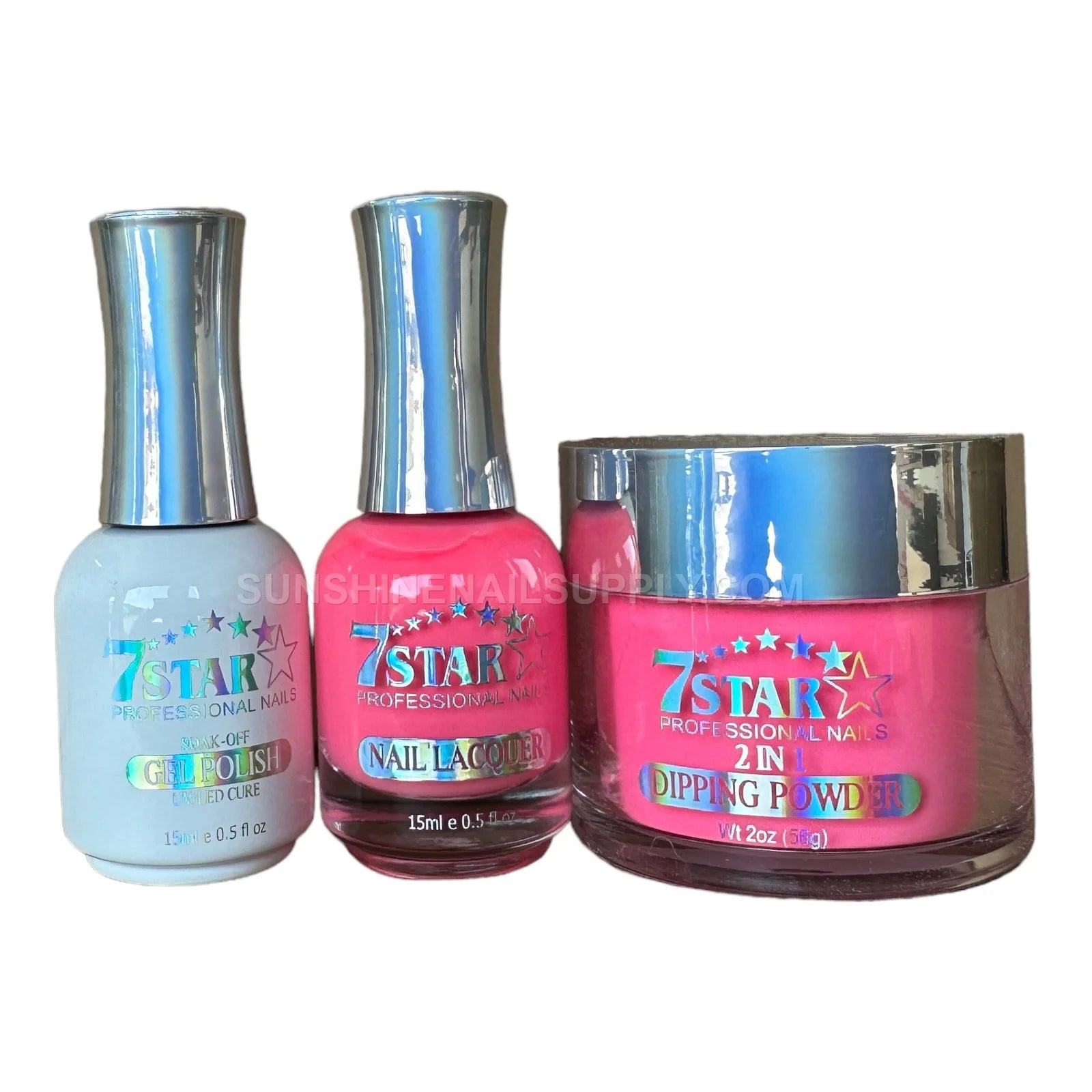 7 Star Gel 3-in-1 Set – Gel Polish, Lacquer & Dip Powder