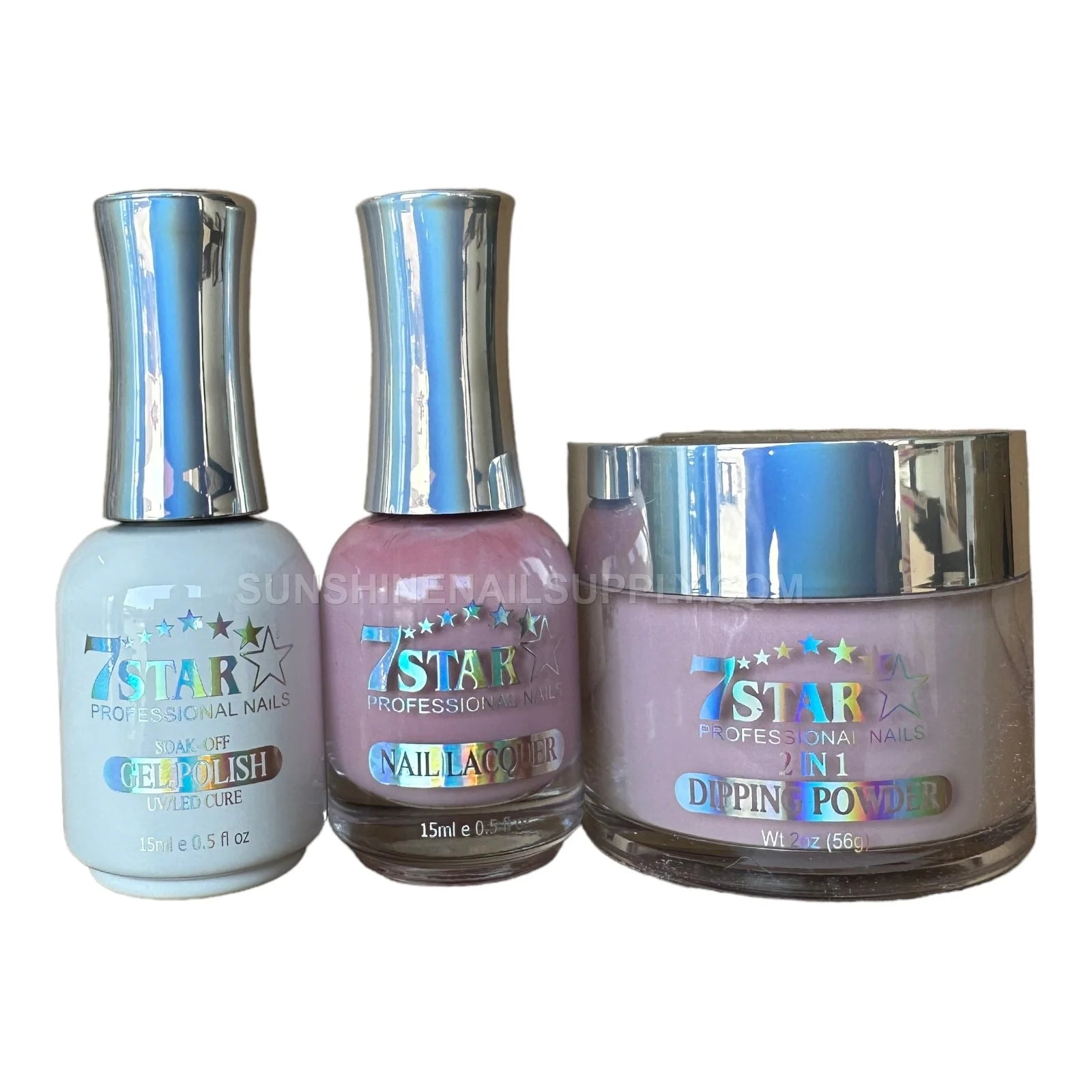 7 Star Gel 3-in-1 Set – Gel Polish, Lacquer & Dip Powder