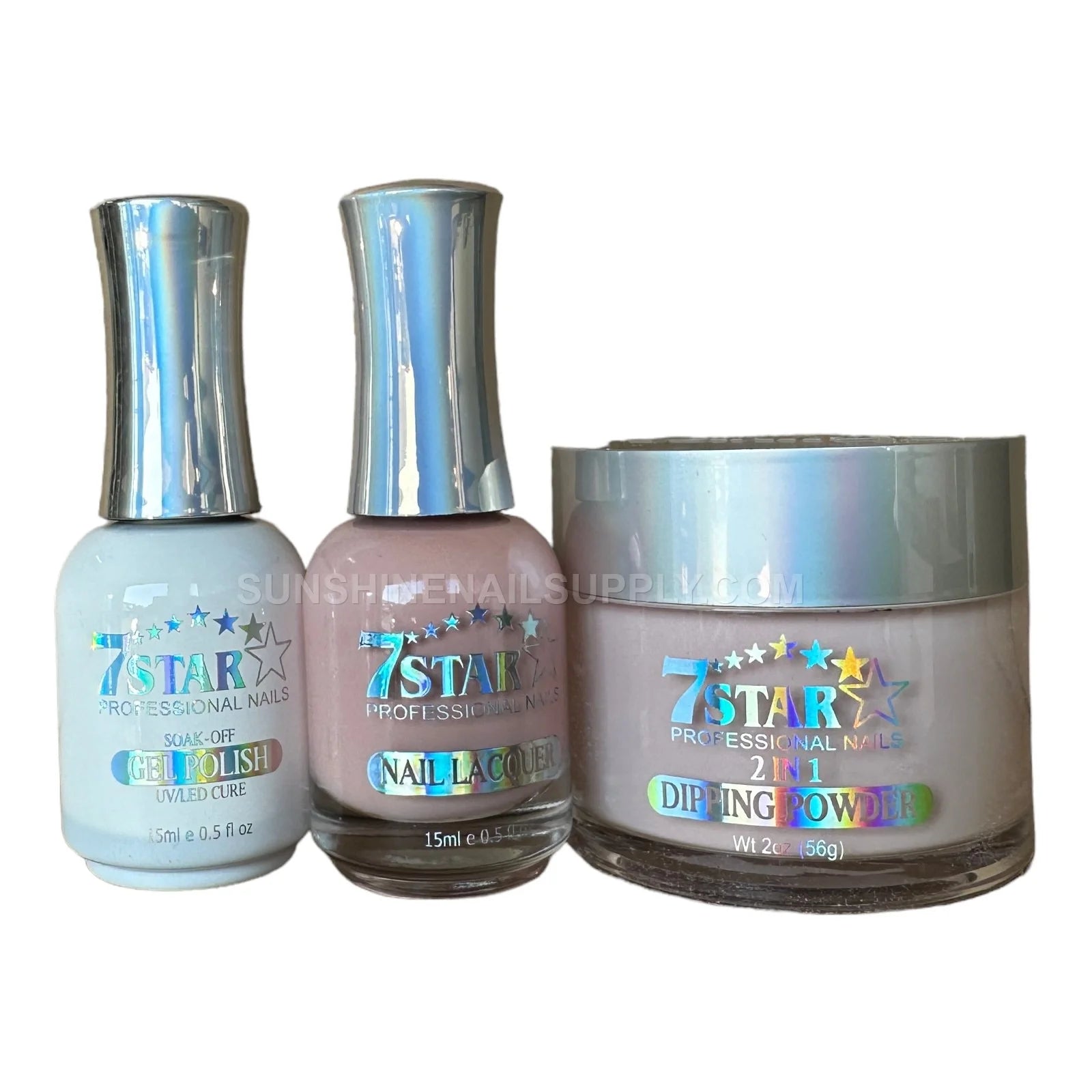 7 Star Gel 3-in-1 Set – Gel Polish, Lacquer & Dip Powder