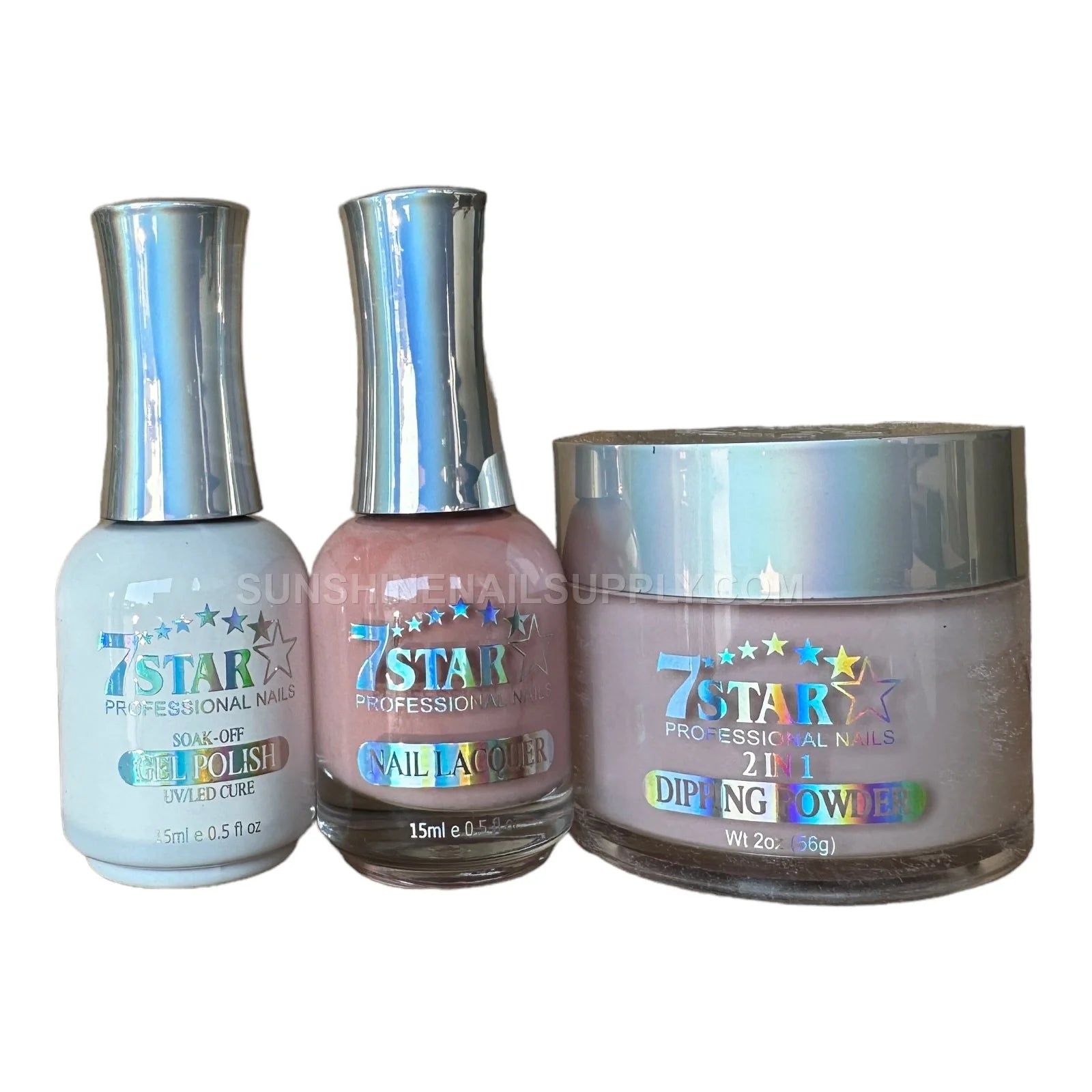 7 Star Gel 3-in-1 Set – Gel Polish, Lacquer & Dip Powder