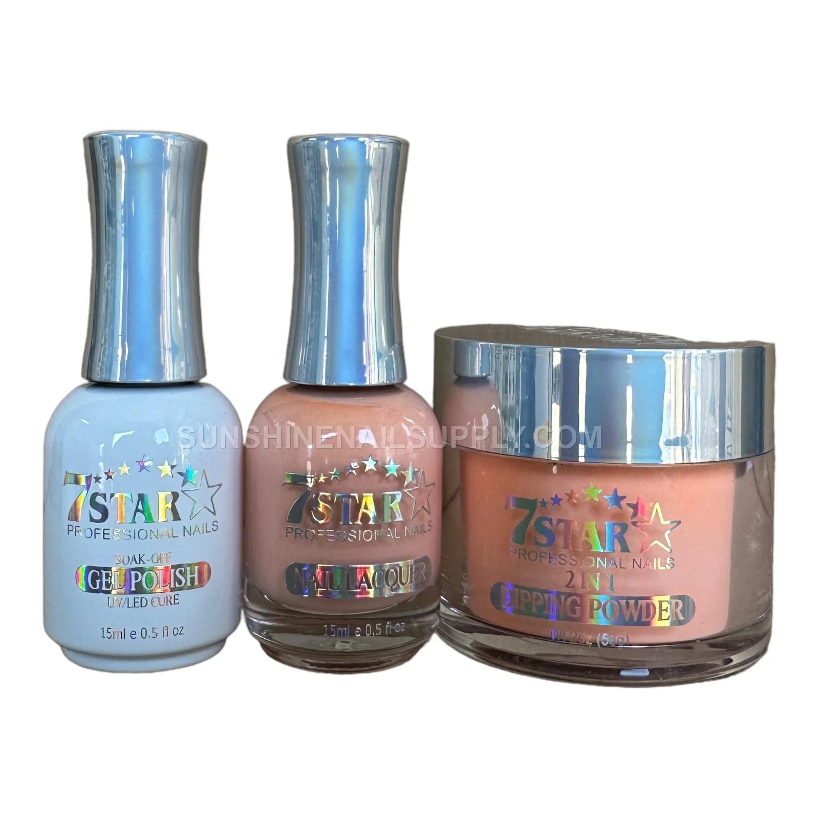 7 Star Gel 3 in 1 UV/LED Polish Set - Gel, Lacquer & Dip Powder