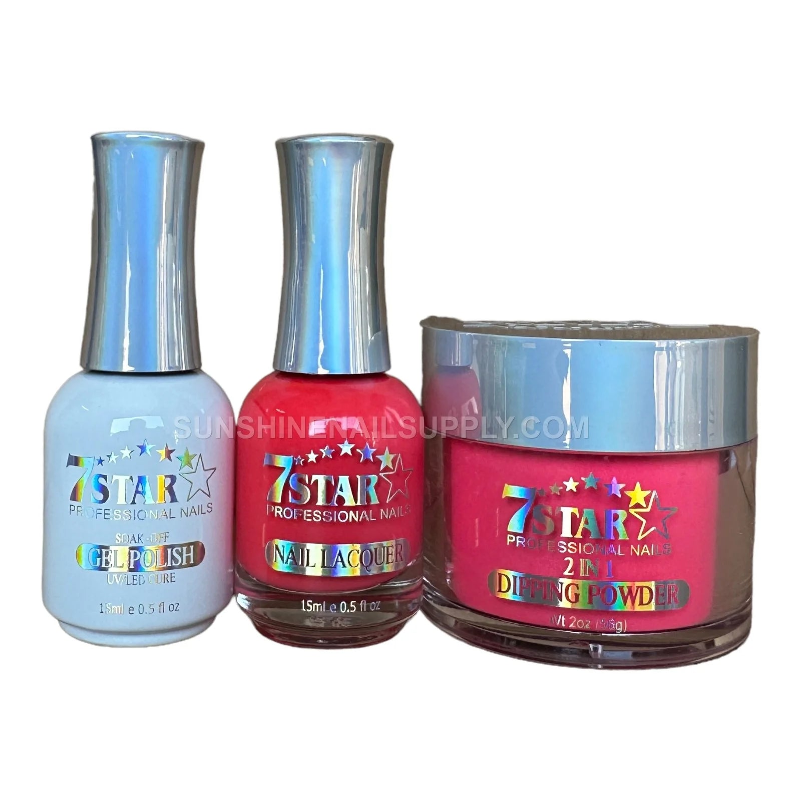 7 Star 3 in 1 Gel Polish Set - UV/LED, Lacquer & Dip Powder