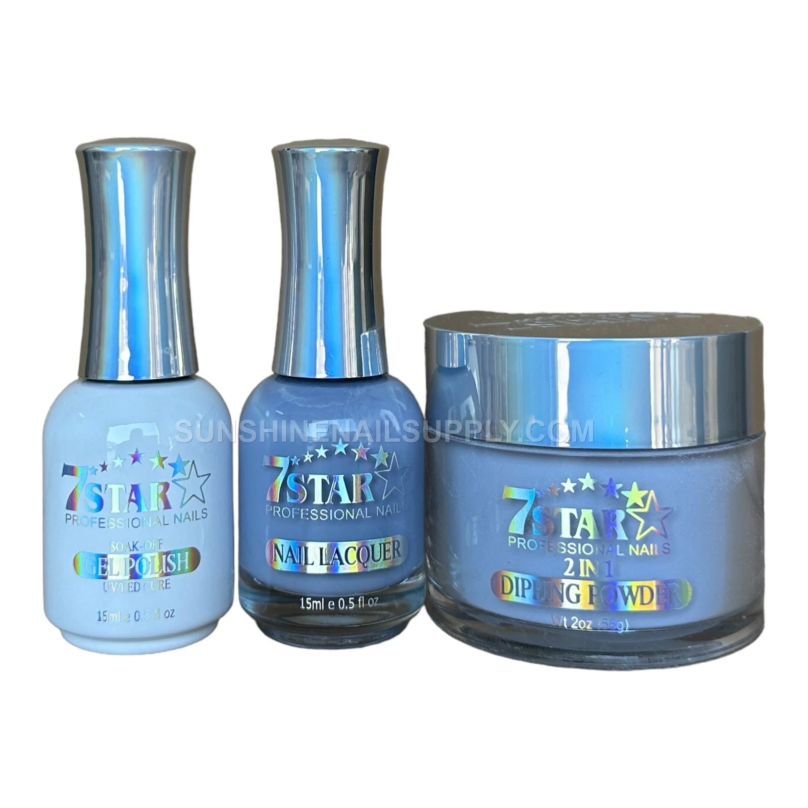 7 Star Gel 3 in 1 UV/LED Polish Set - Gel, Lacquer & Dip Powder