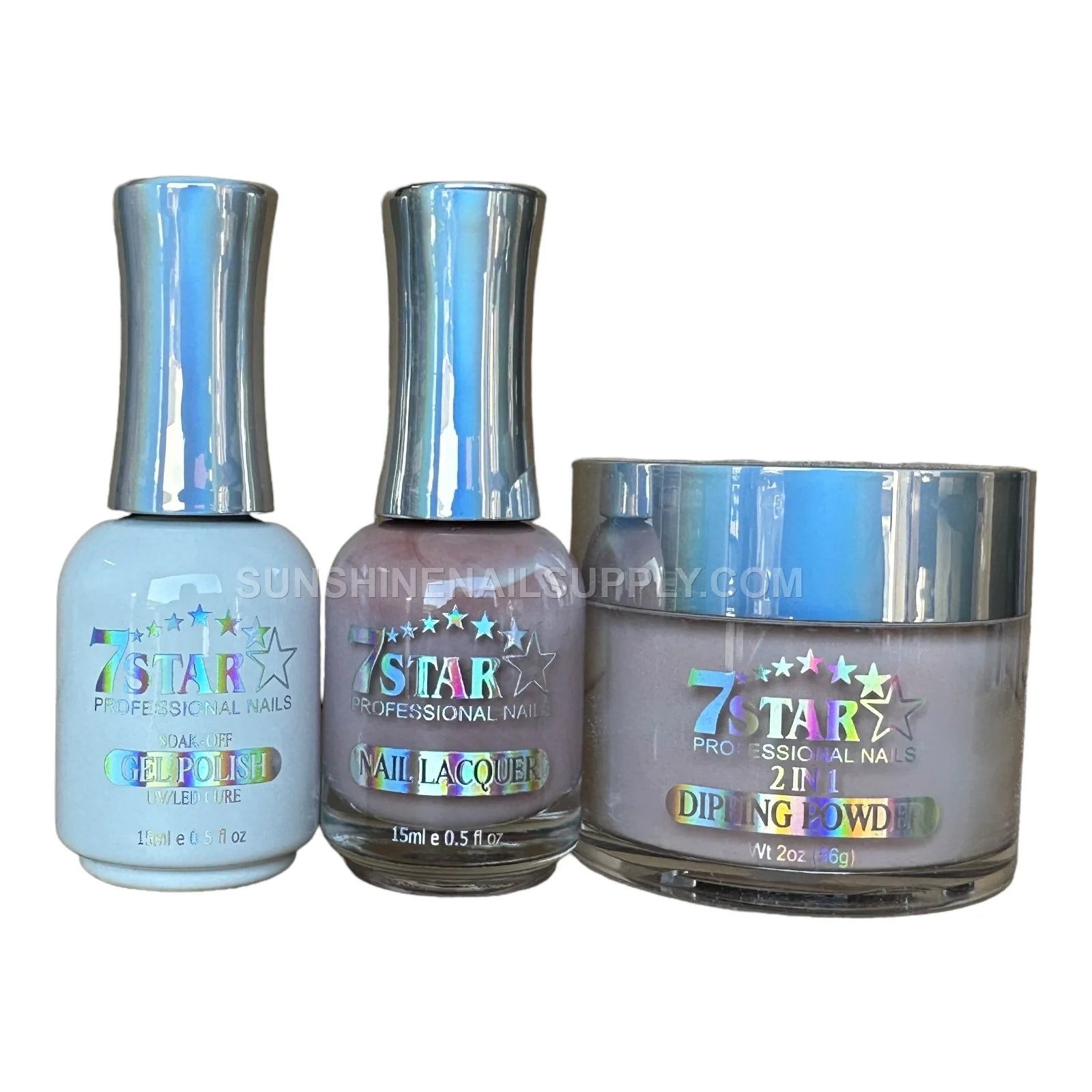 7 Star UV/LED Soak Off Gel Polish 3 in 1 #126 - Lavender