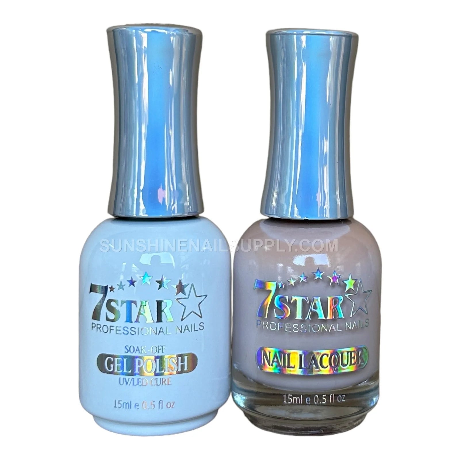 7 Star UV/LED Soak Off Gel Polish 3 in 1 #127 - Soft Nude