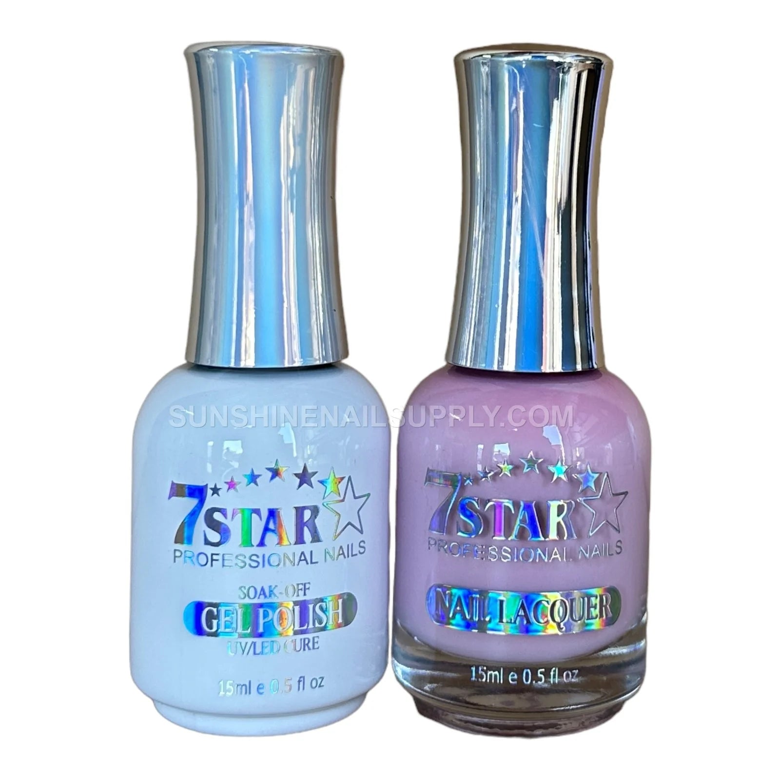 7 Star UV/LED Soak Off Gel Polish 3 in 1 #129 - Lavender
